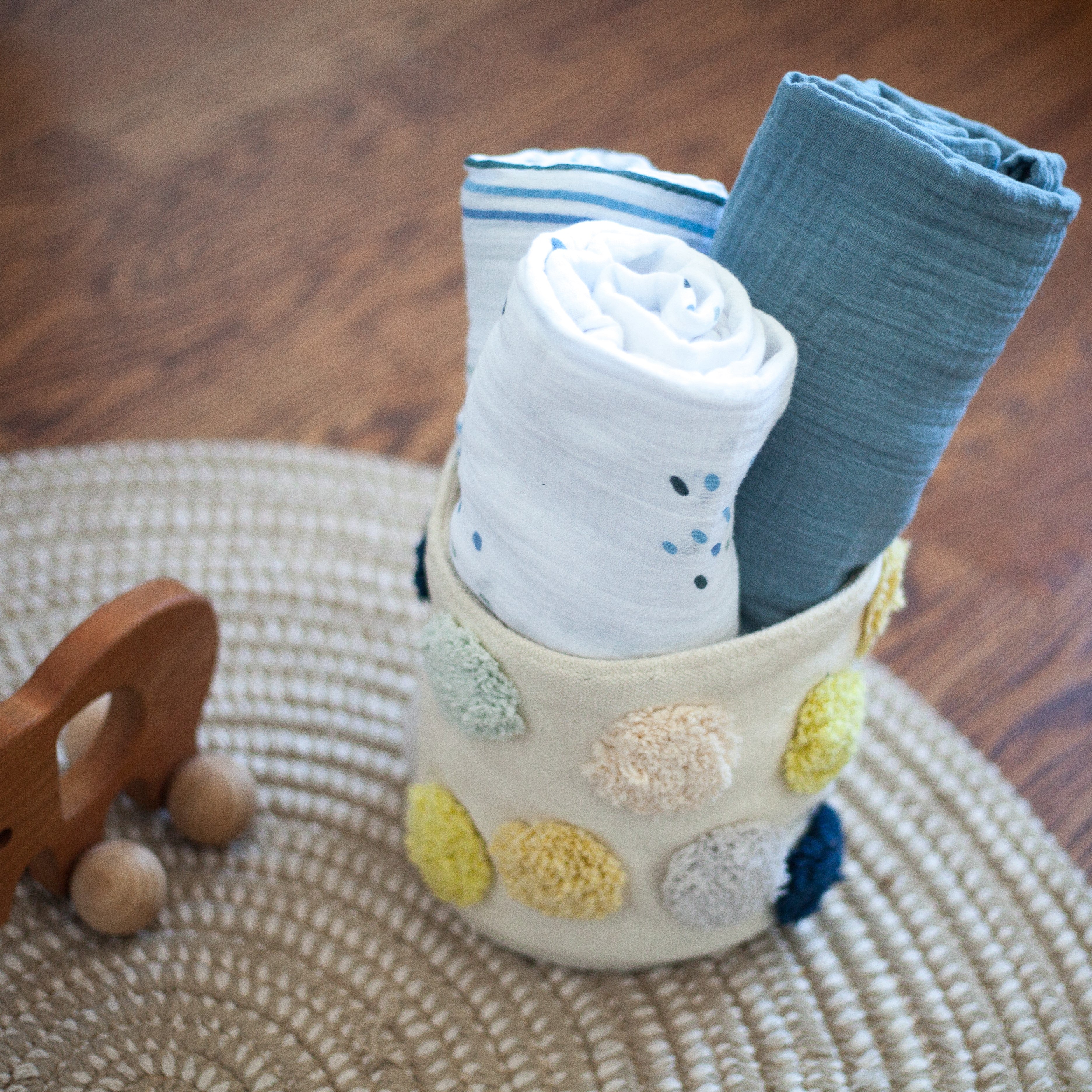 2 Pack Cotton Muslin Swaddle Blanket - Image 9
