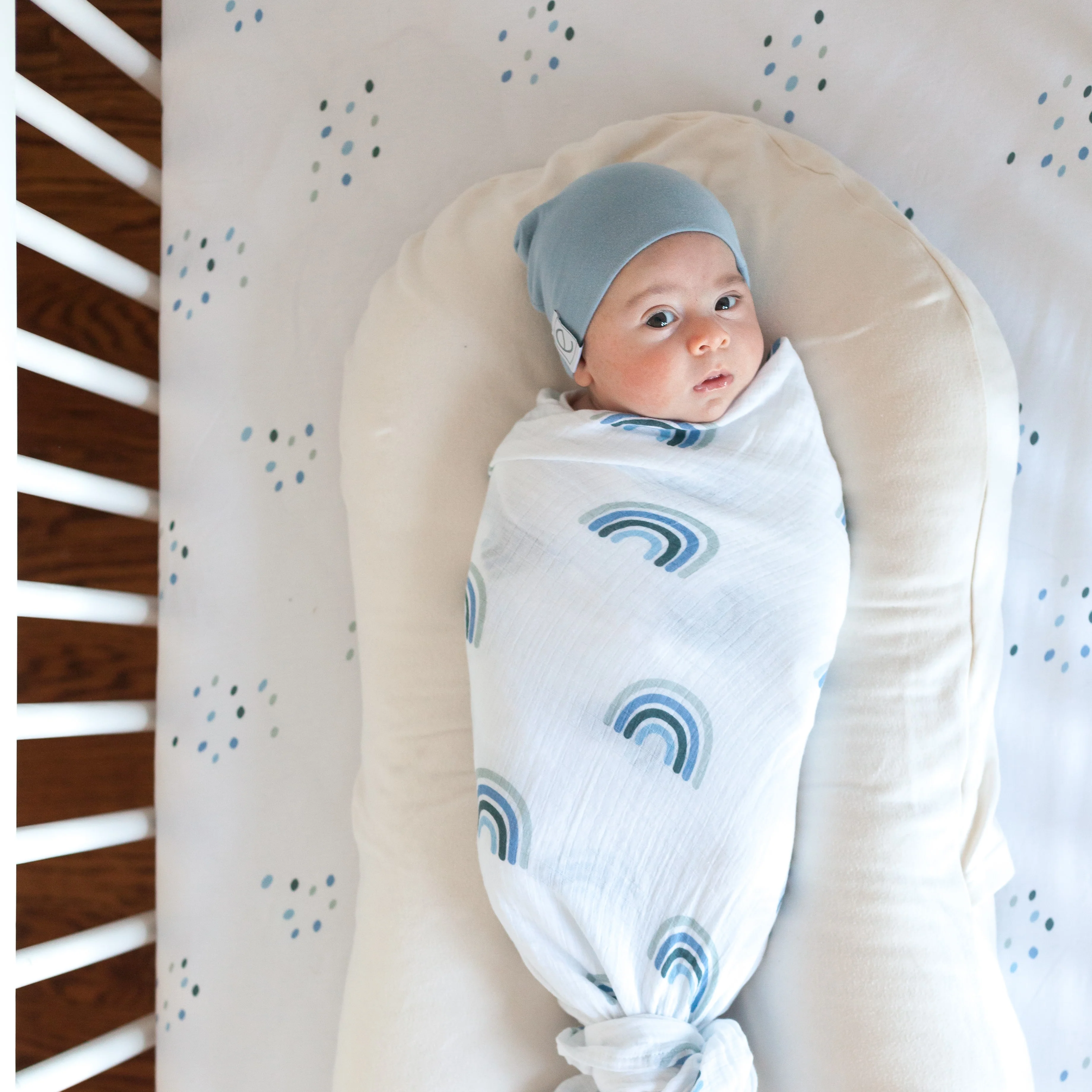 2 Pack Cotton Muslin Swaddle Blanket - Image 3