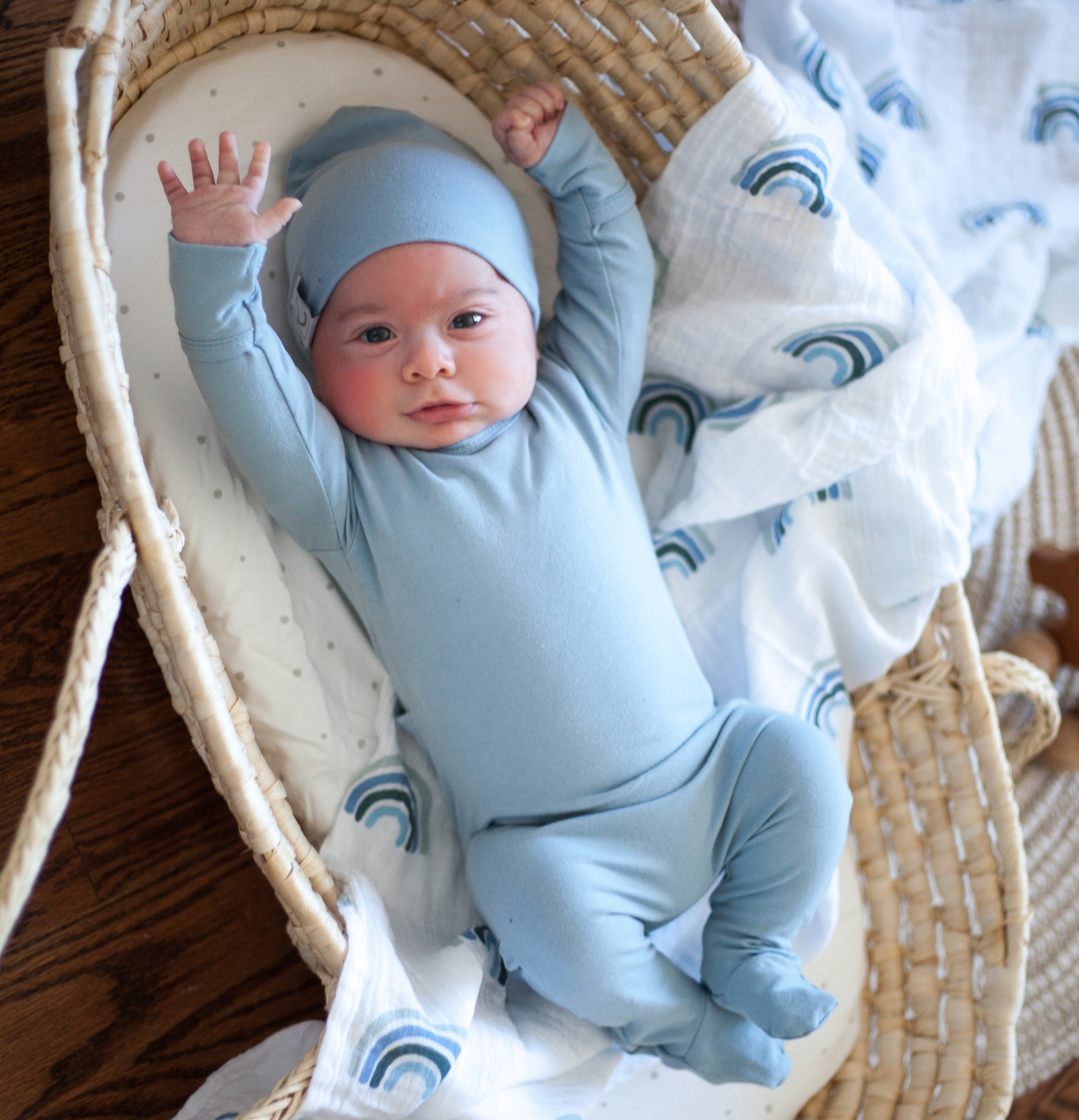 2 Pack Cotton Muslin Swaddle Blanket - Image 7