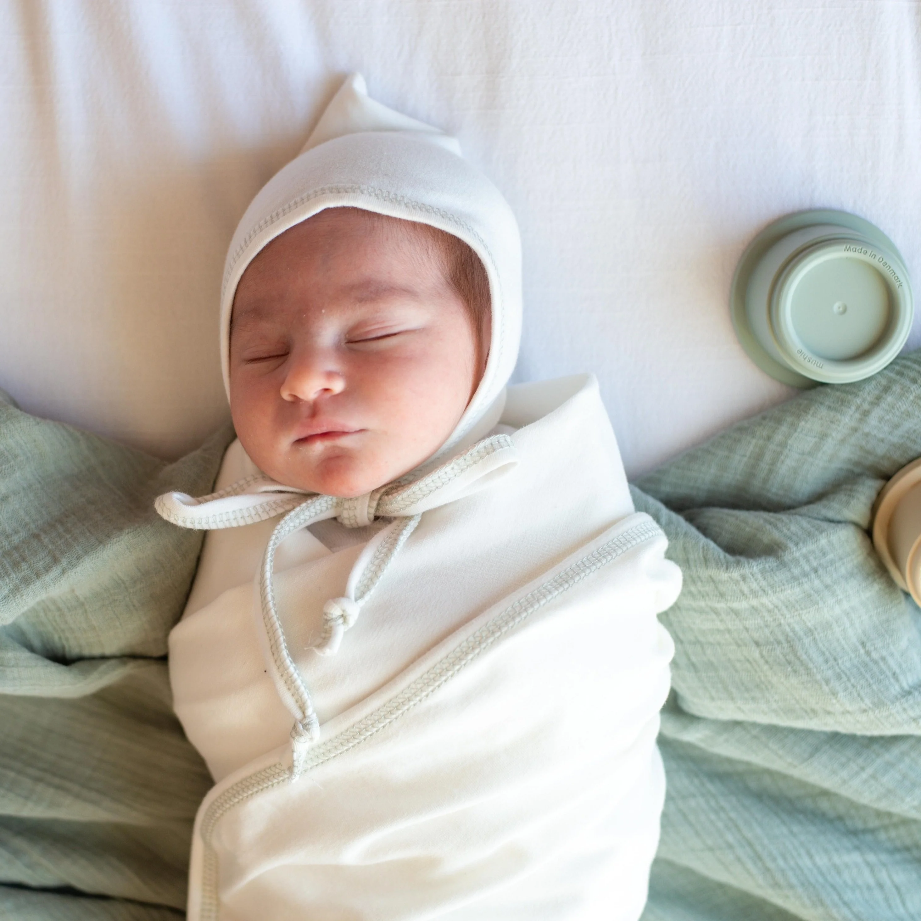 2 Pack Cotton Muslin Swaddle Blanket - Image 7