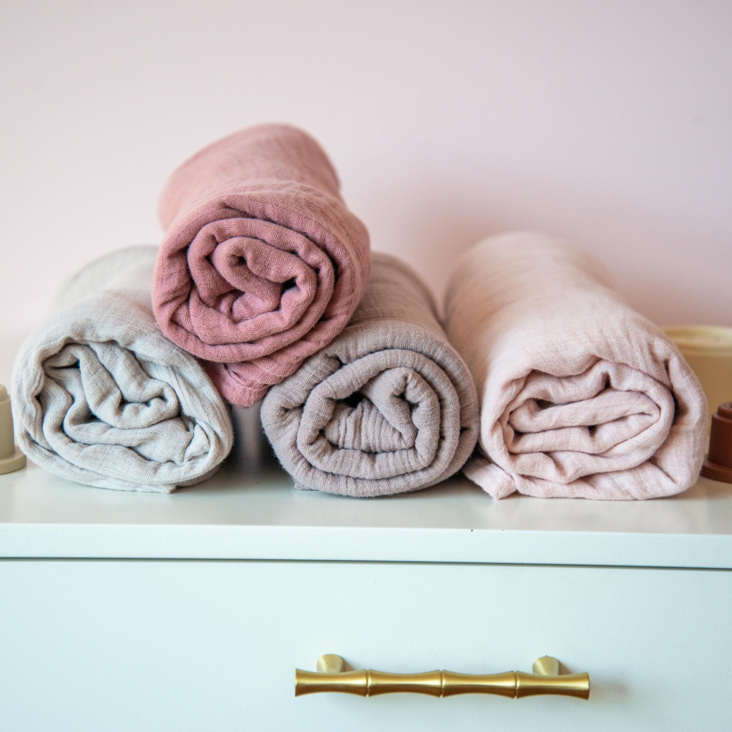 2 Pack Cotton Muslin Swaddle Blanket - Image 13