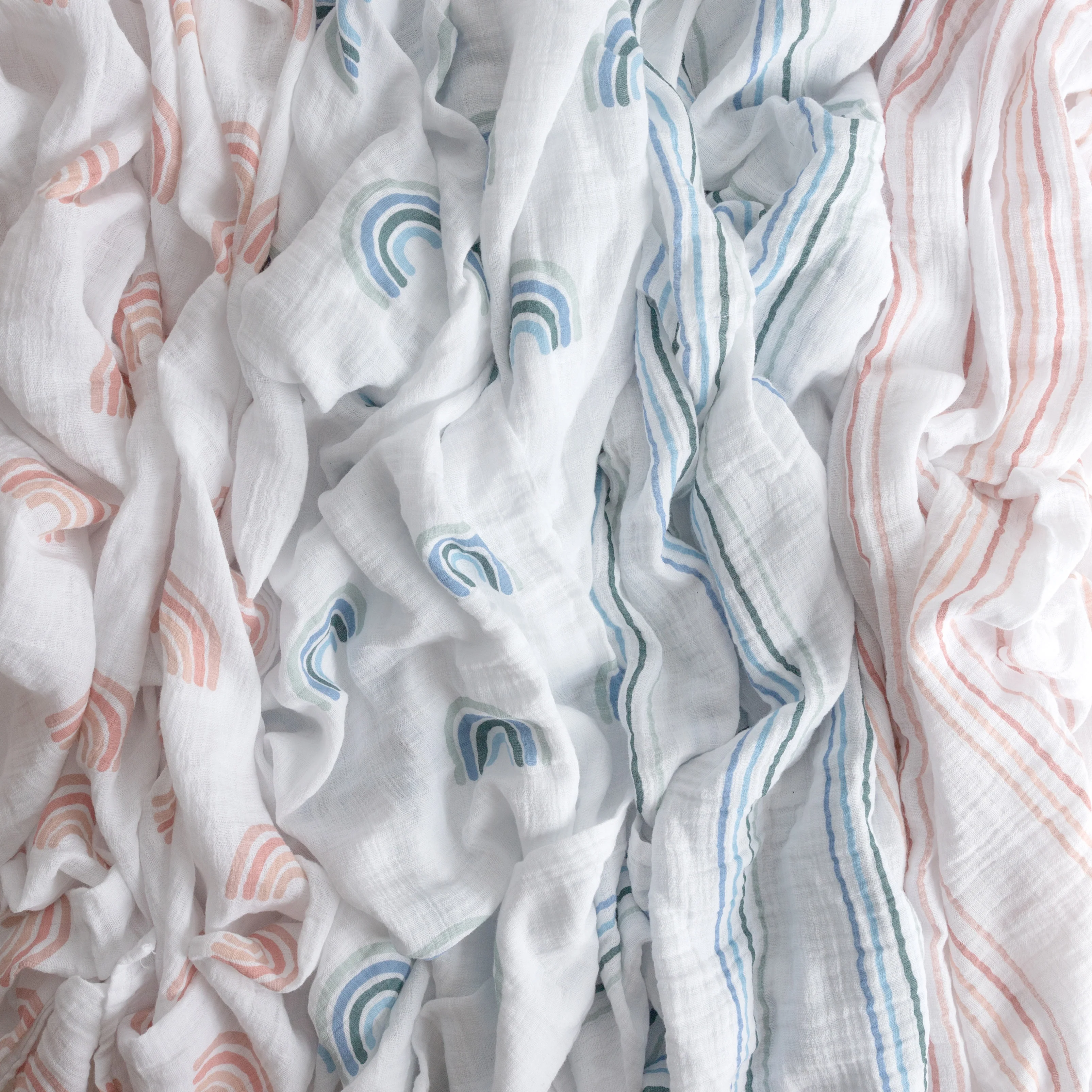 2 Pack Cotton Muslin Swaddle Blanket - Image 7