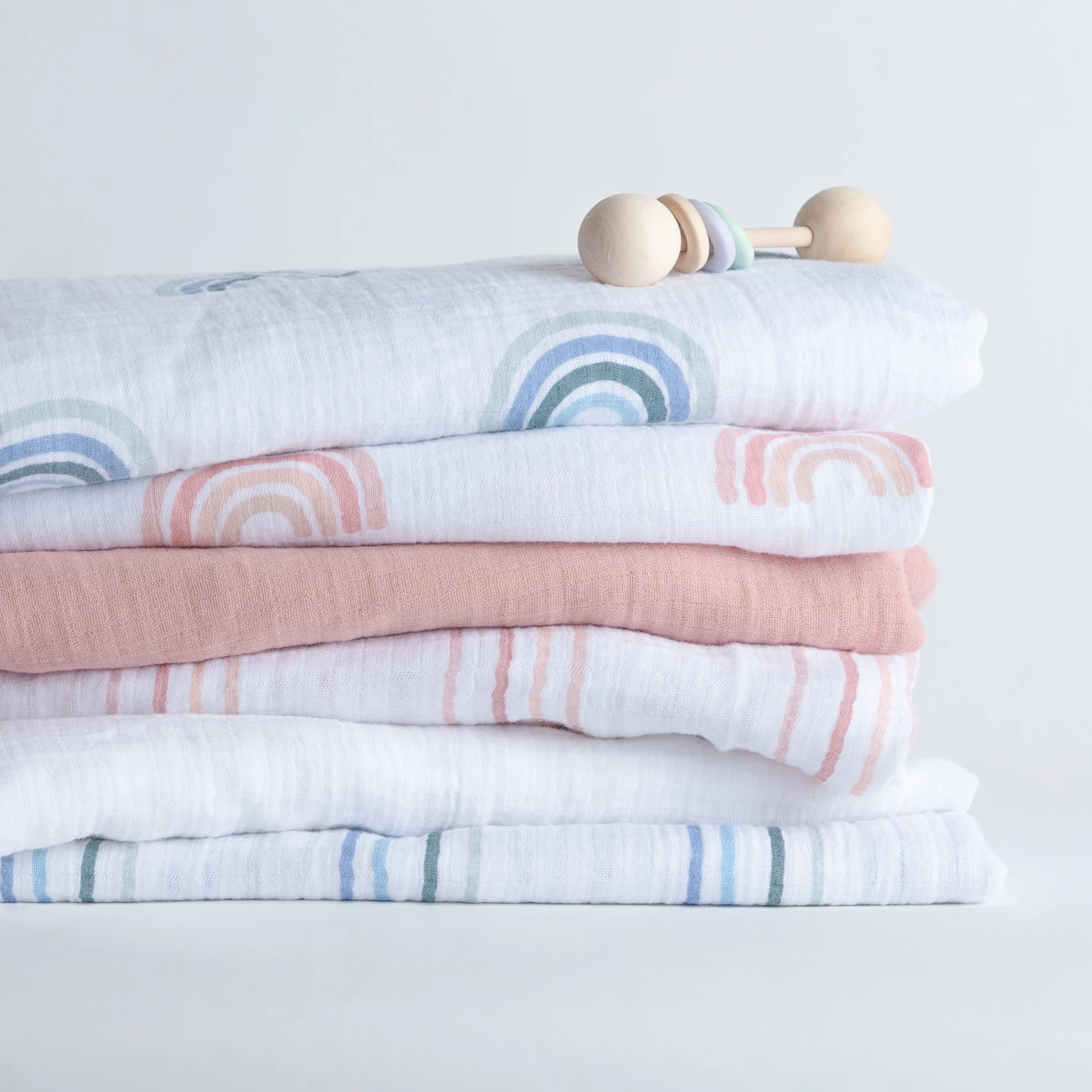 2 Pack Cotton Muslin Swaddle Blanket - Image 8