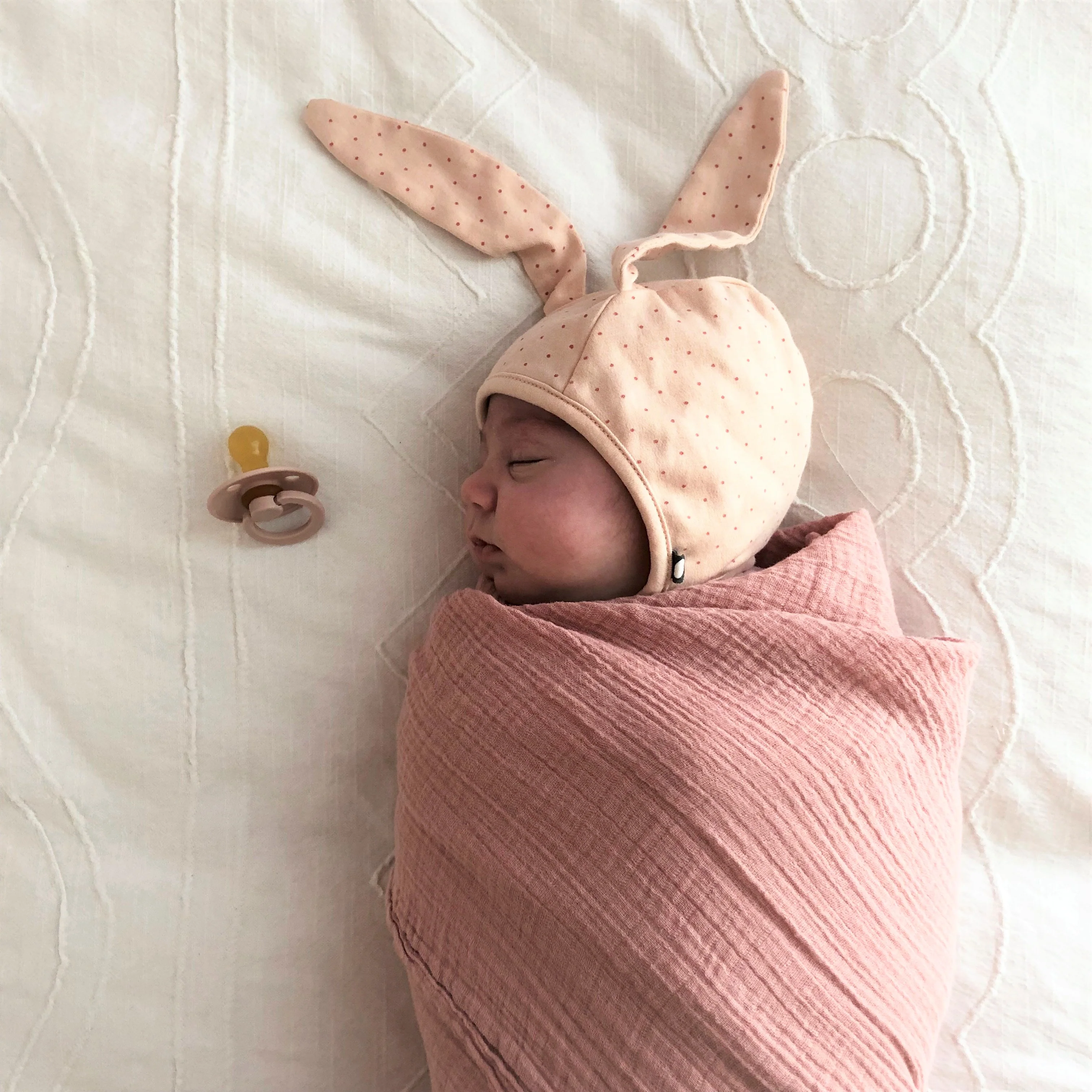 2 Pack Cotton Muslin Swaddle Blanket - Image 3