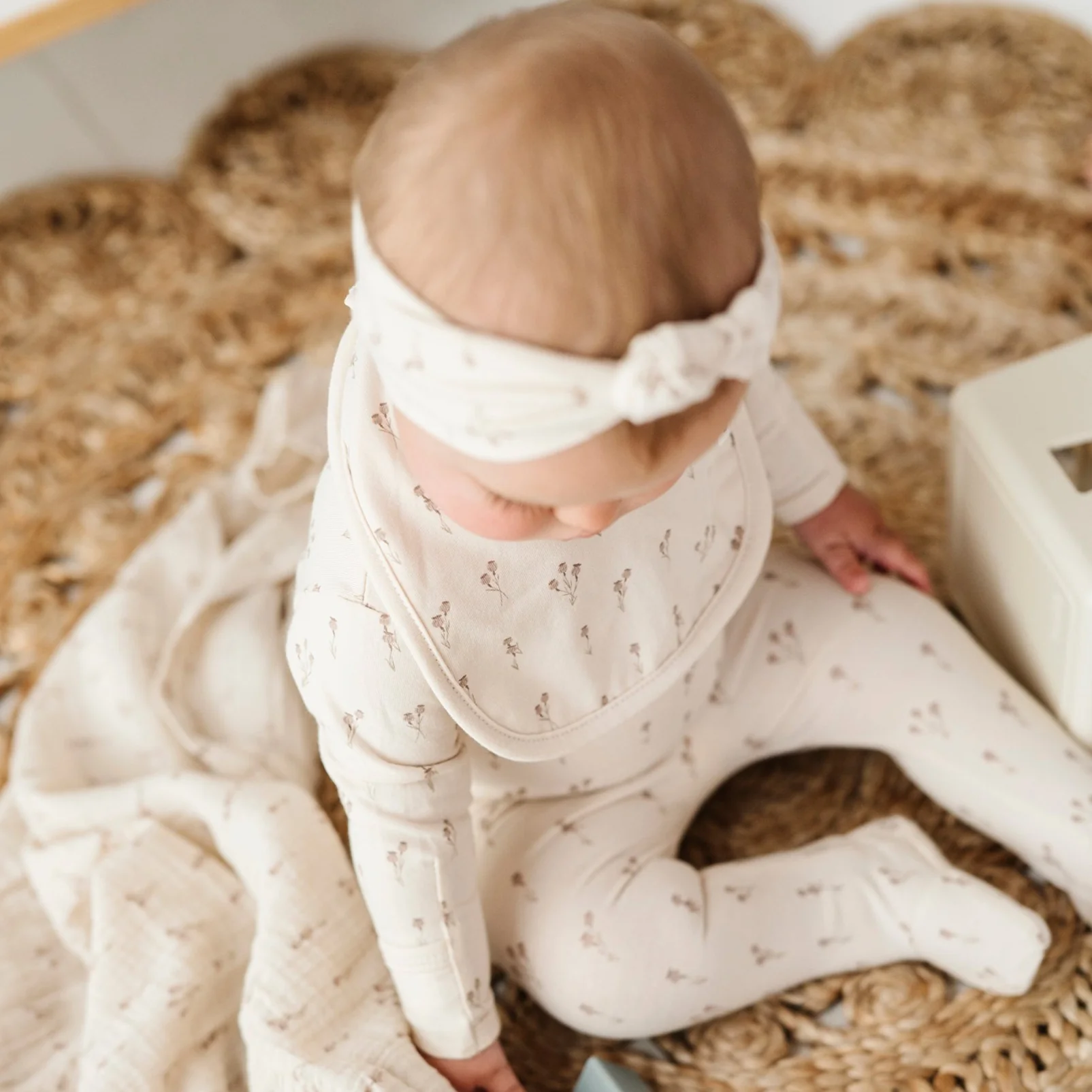 3 Pack Cotton Muslin Swaddle Blanket - Image 3
