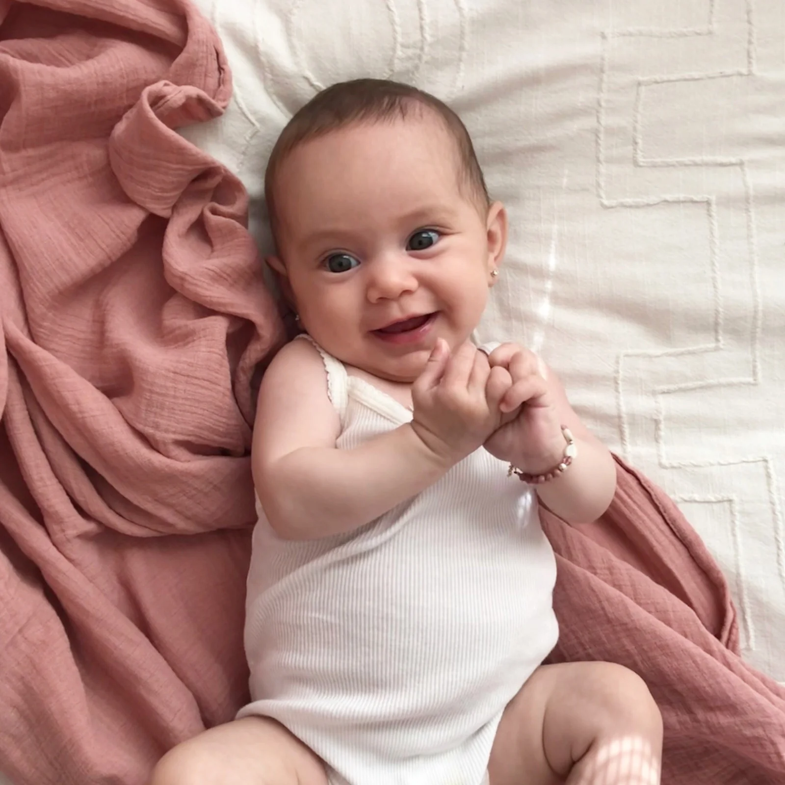 3 Pack Cotton Muslin Swaddle Blanket - Image 3