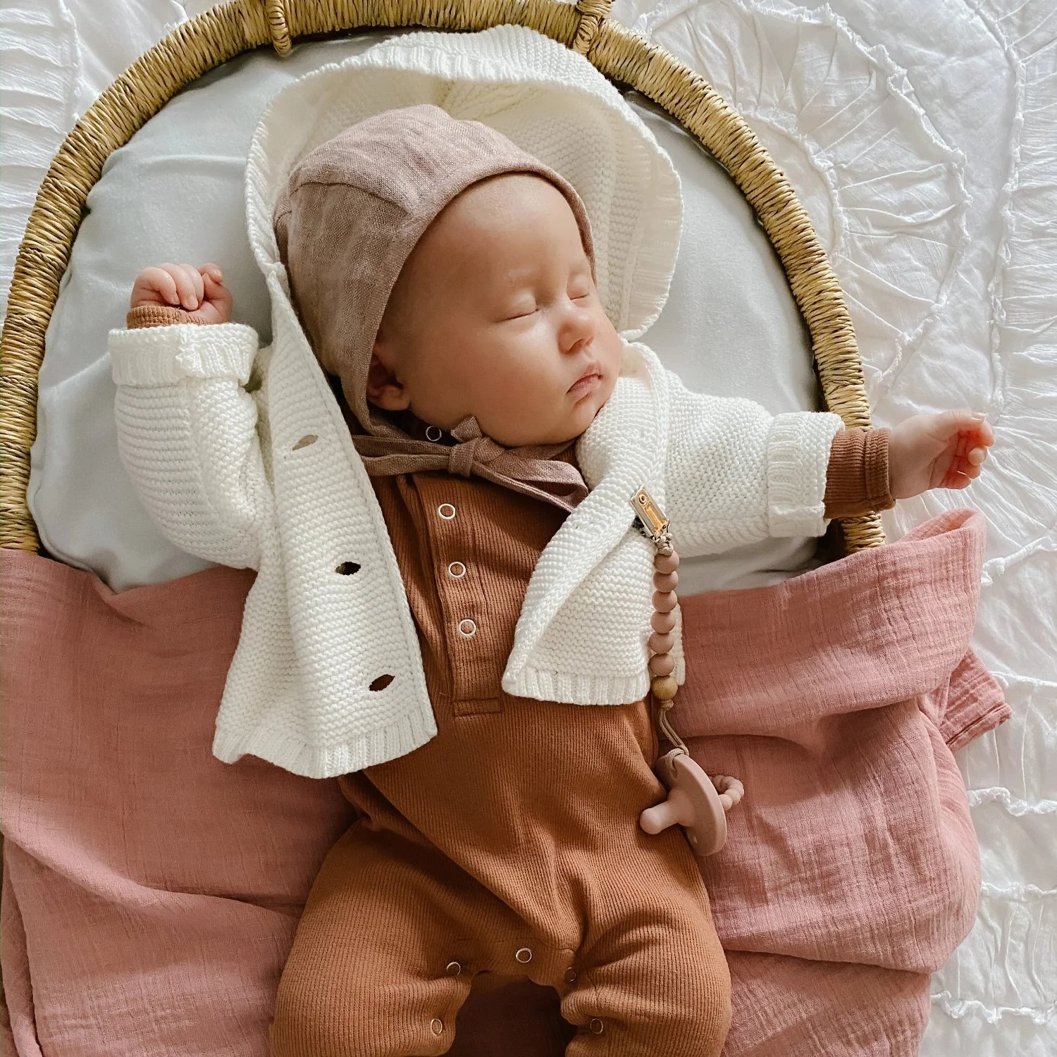 3 Pack Cotton Muslin Swaddle Blanket - Image 5