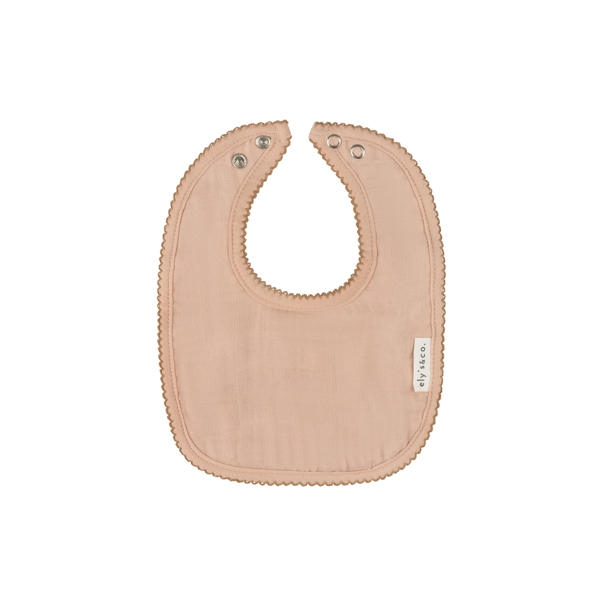 3 Pack Muslin Terry Bibs - Pink Floral - Image 6