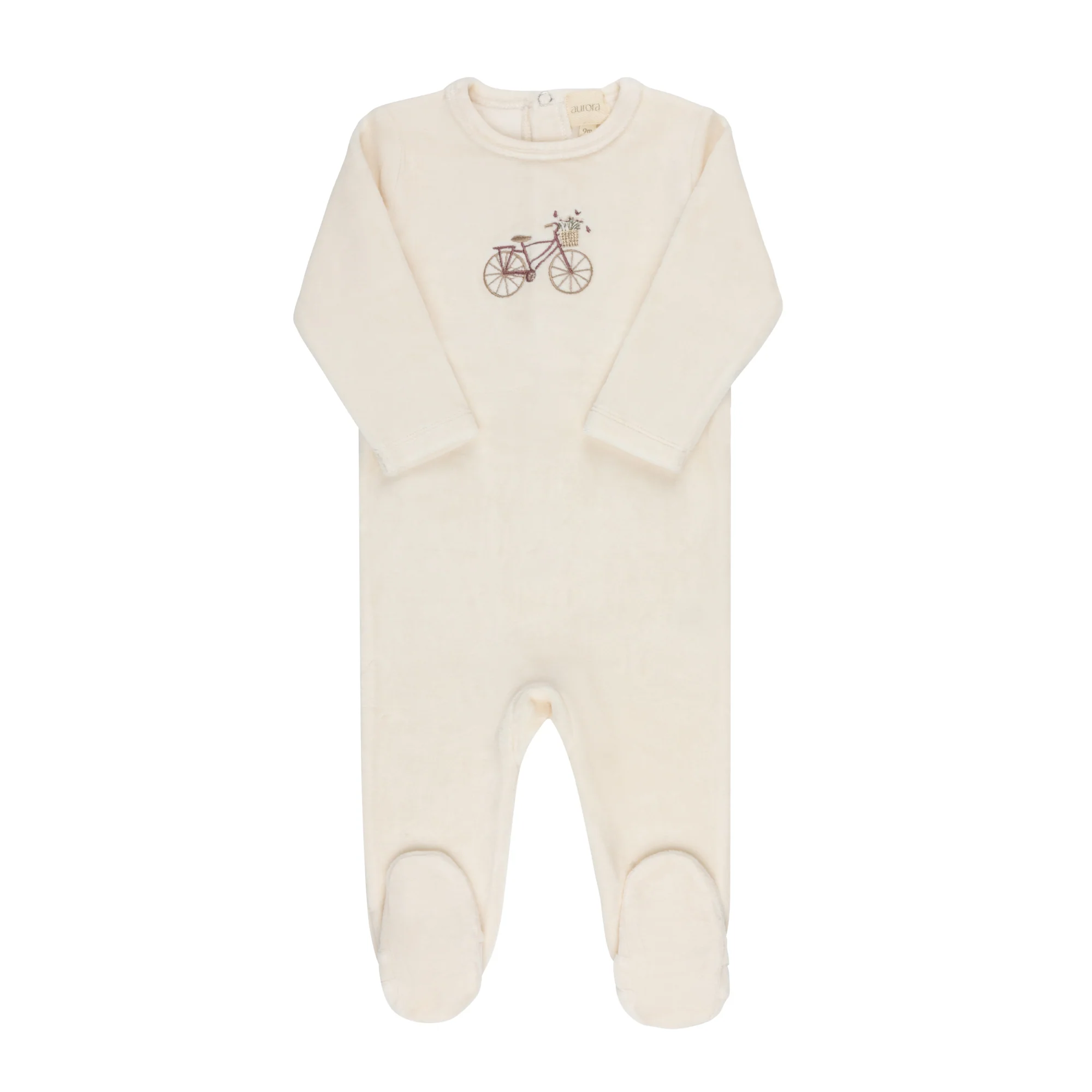Velour Bicycle Collection - Footie