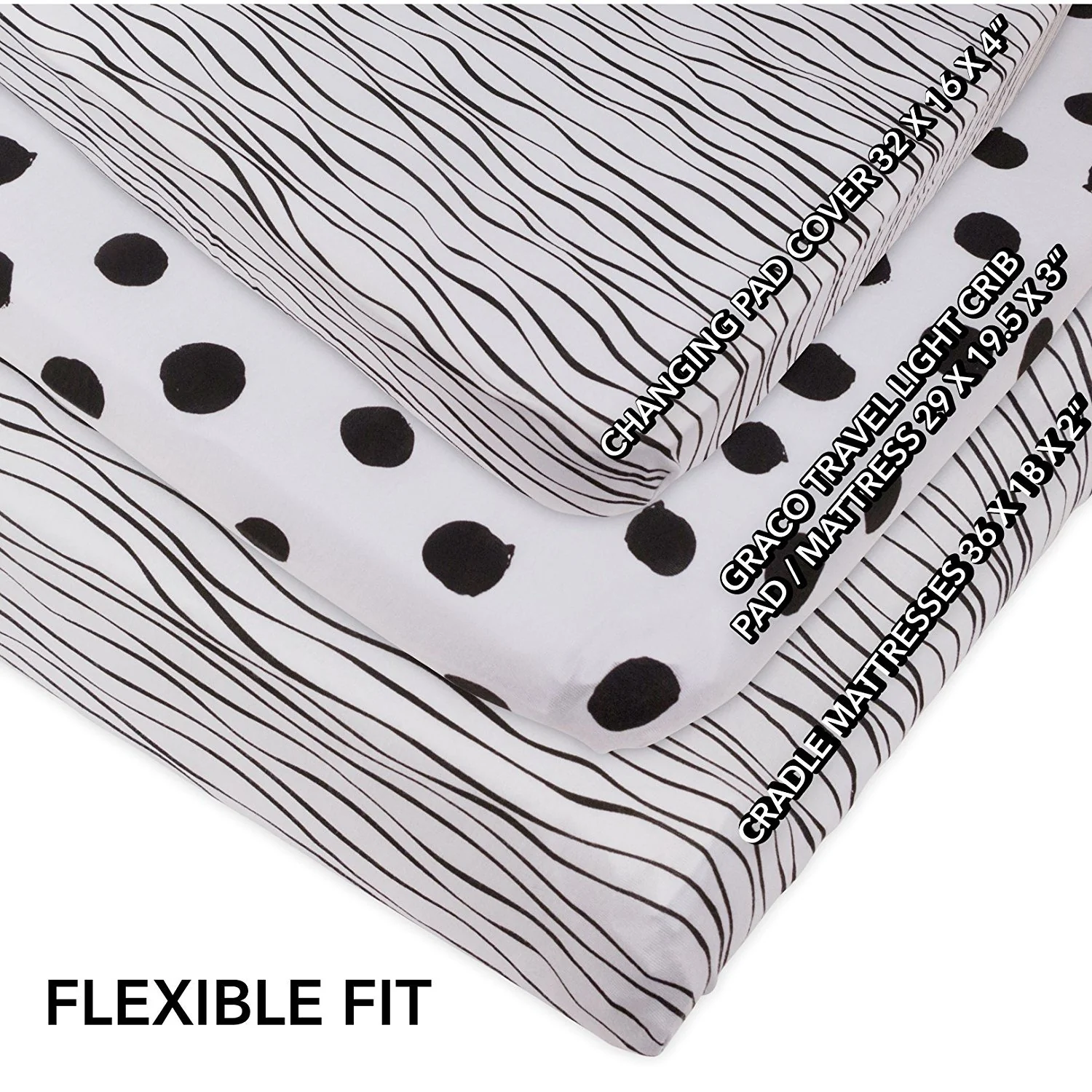 Changing Pad Cover | Cradle Sheet Set - Image 8