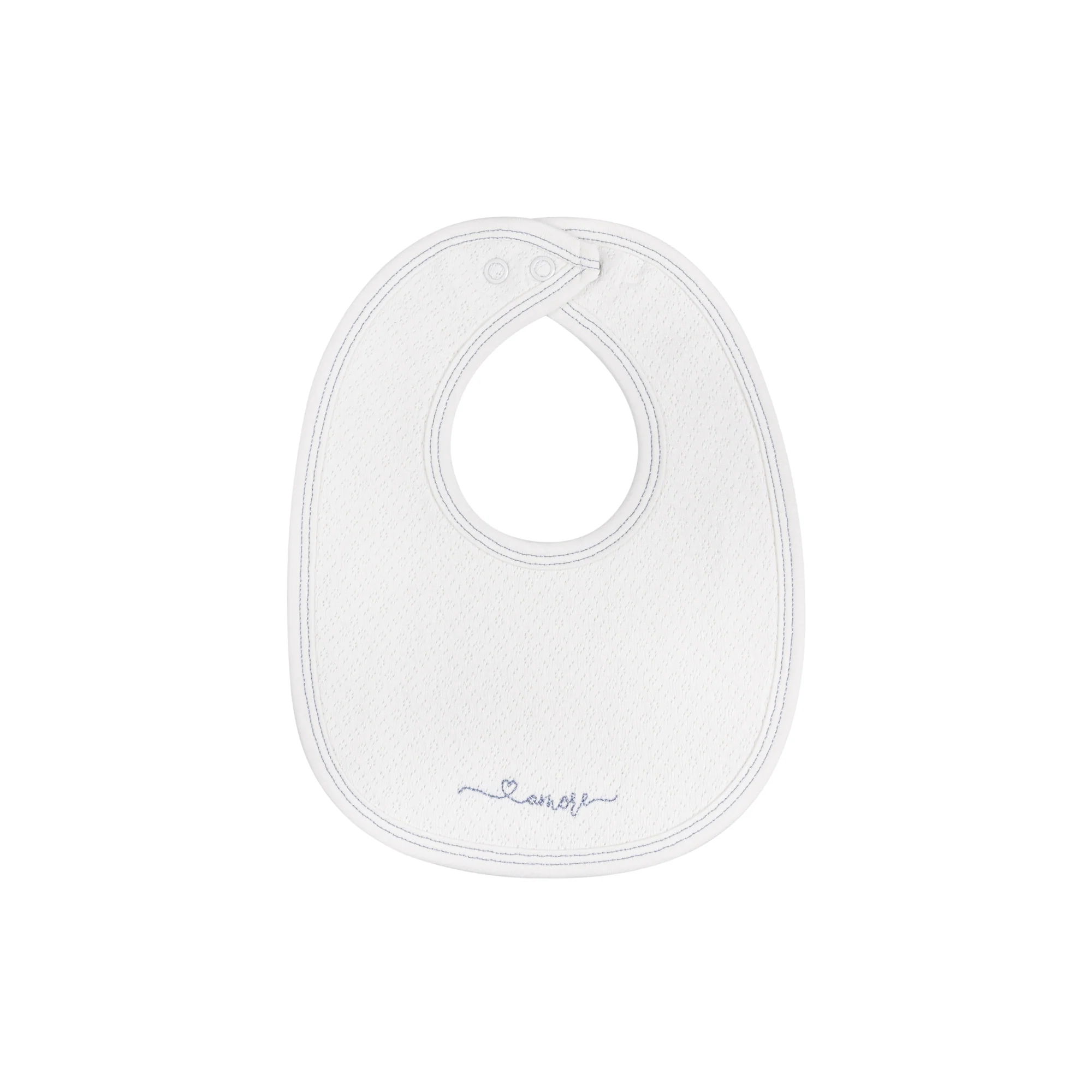 Organic Cotton Amore Pointelle Collection - Bib