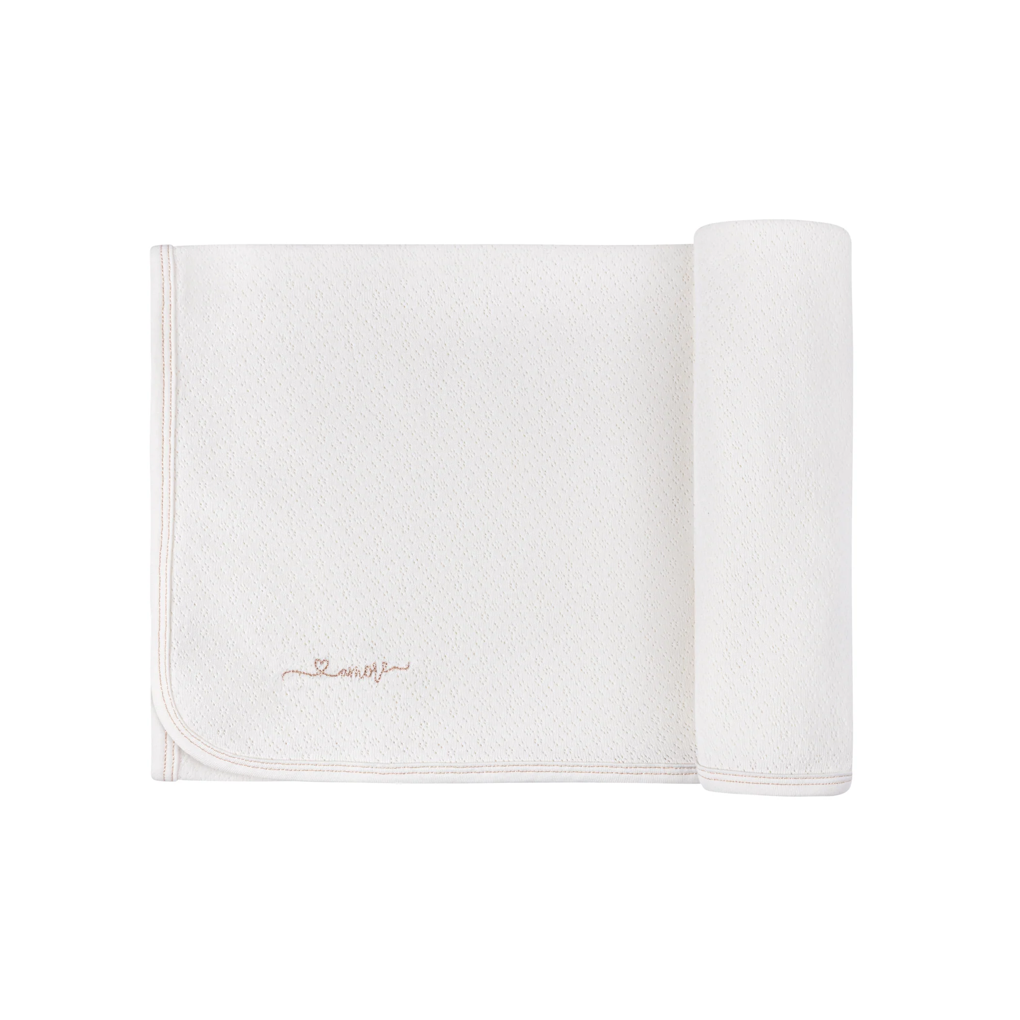 Organic Cotton Amore Pointelle Collection - Blanket - Image 3