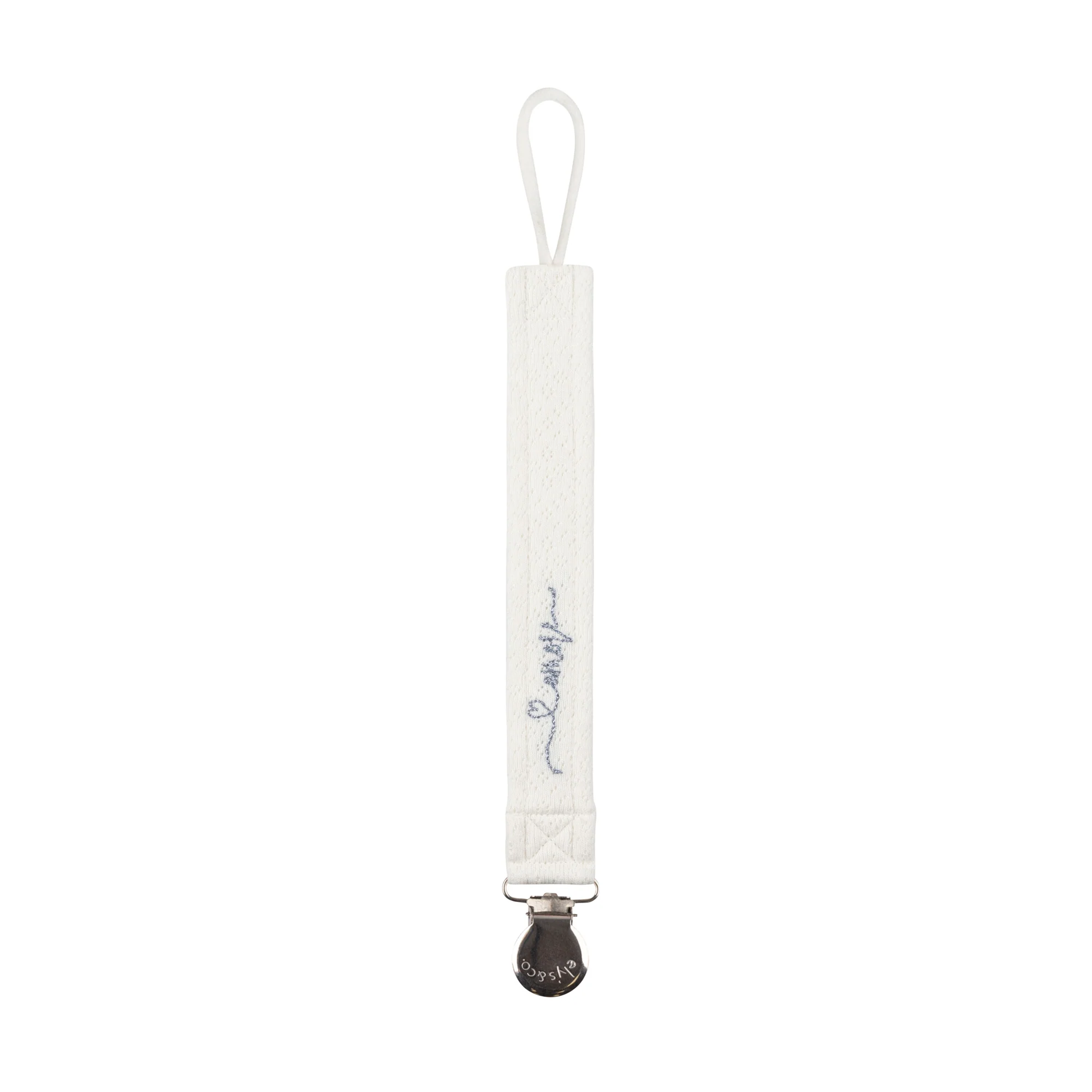 Organic Cotton Amore Pointelle Collection - Paci Clip - Image 5