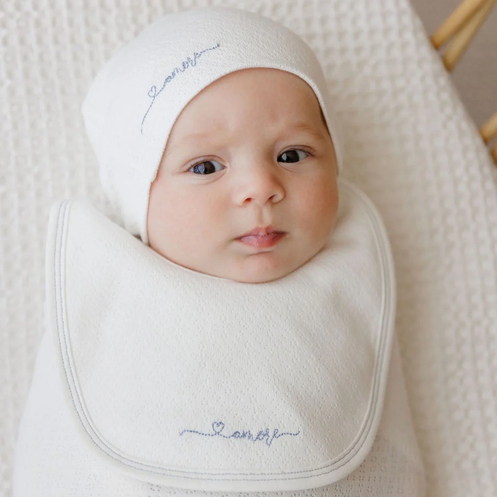 Organic Cotton Amore Pointelle Collection - Blanket - Image 2