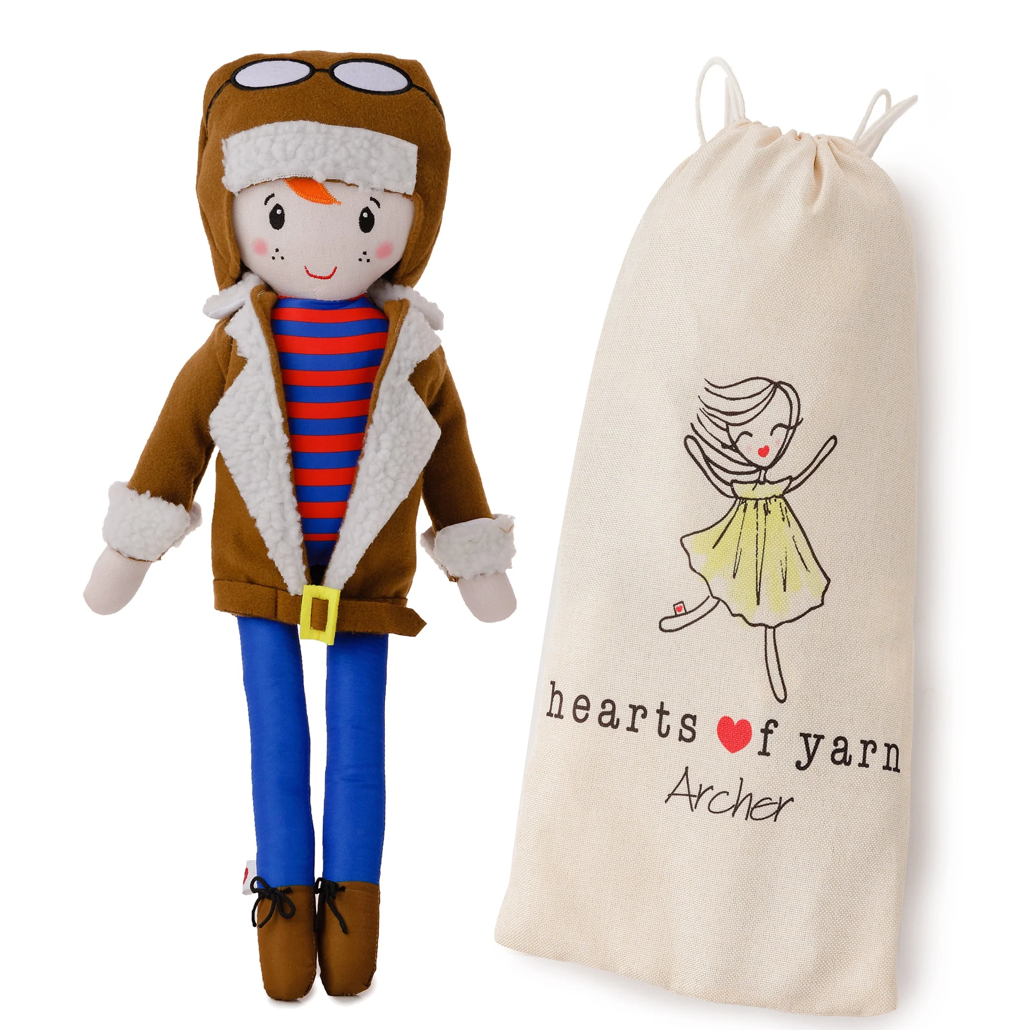 Hearts of Yarn Archer Doll - Image 6