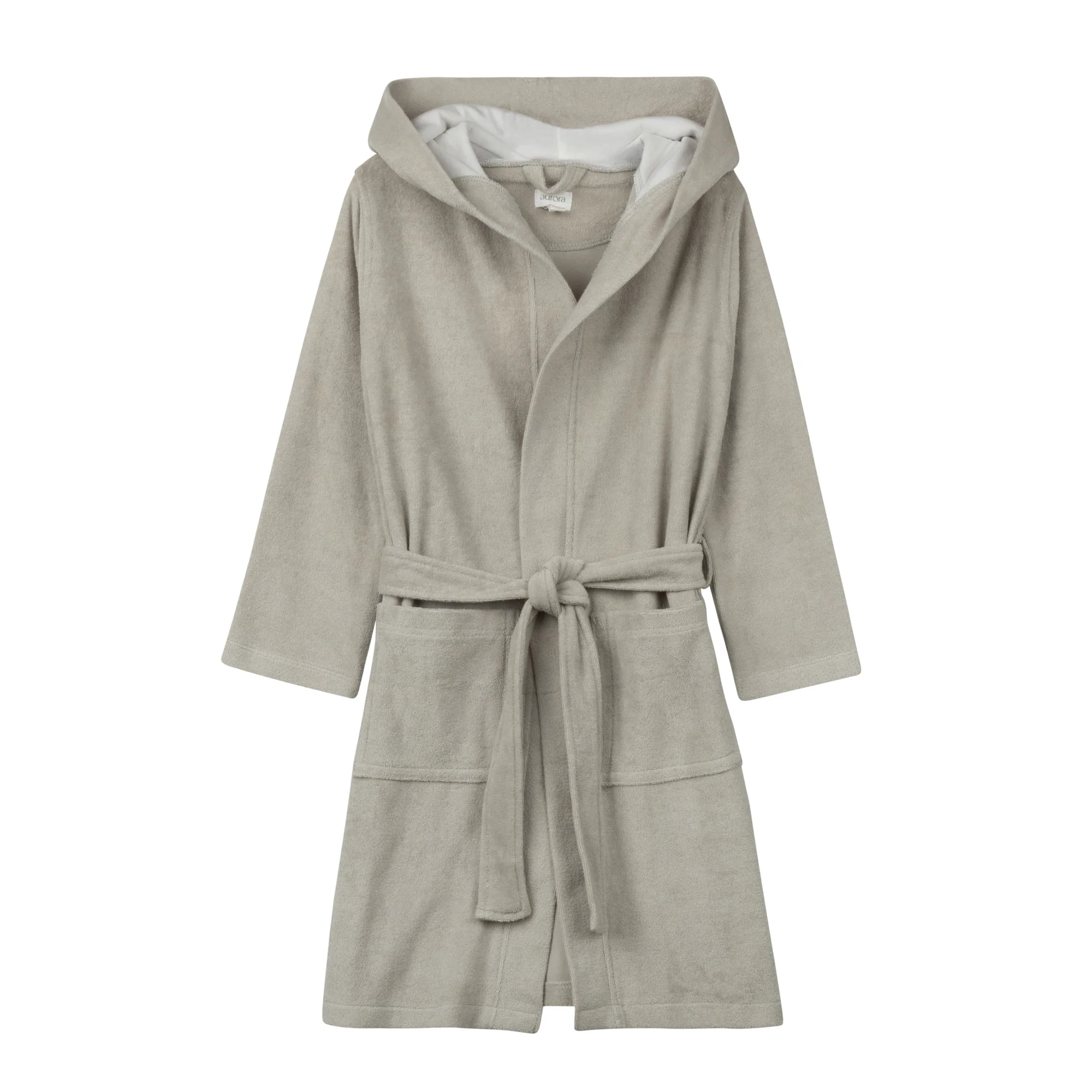 Boys Terry Robe – Sage