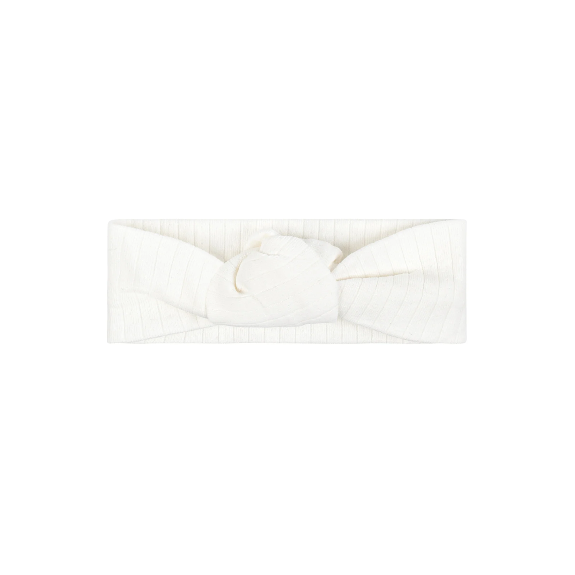 Girls Headband – Ivory Pink – Bow Print