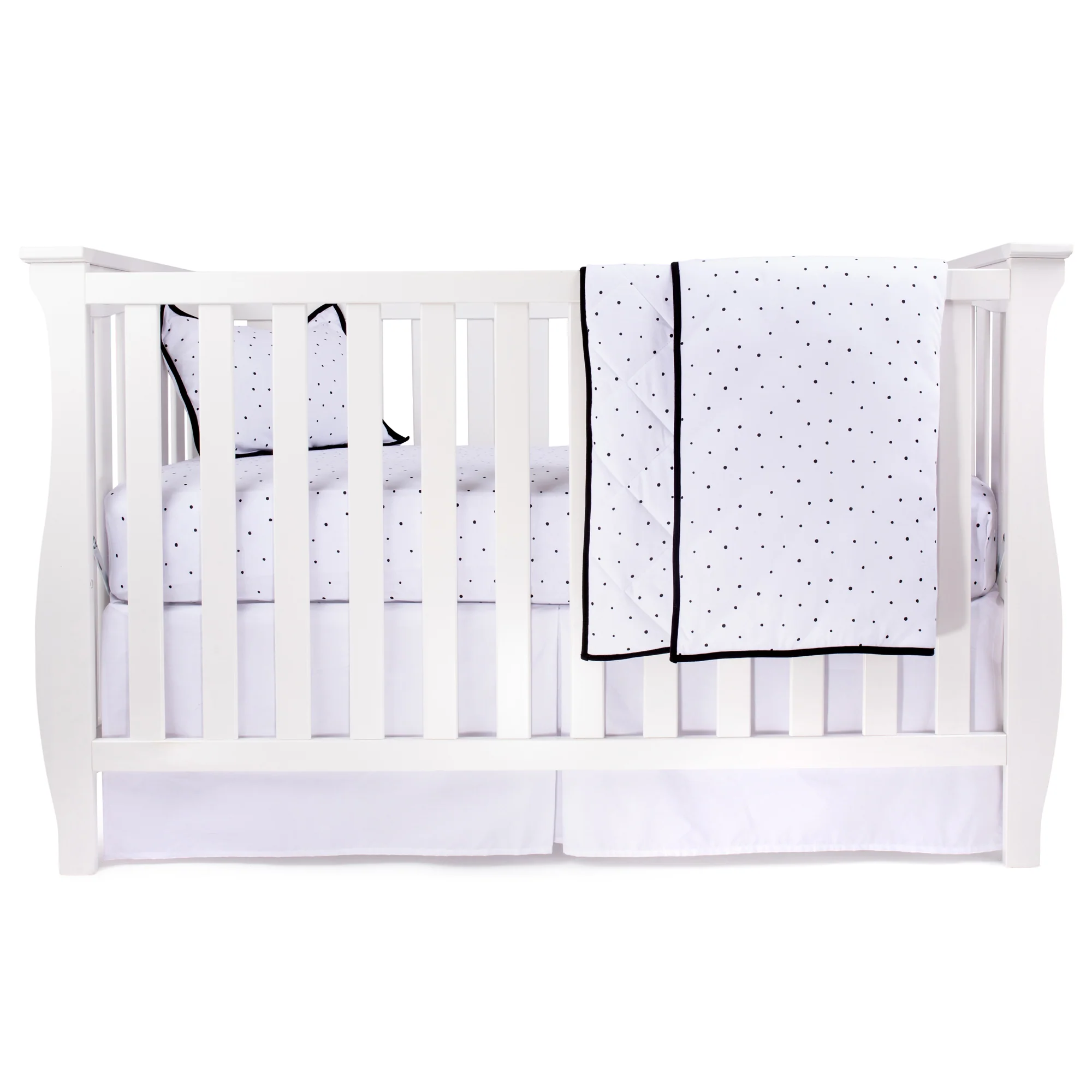 Four Piece Baby Crib Set