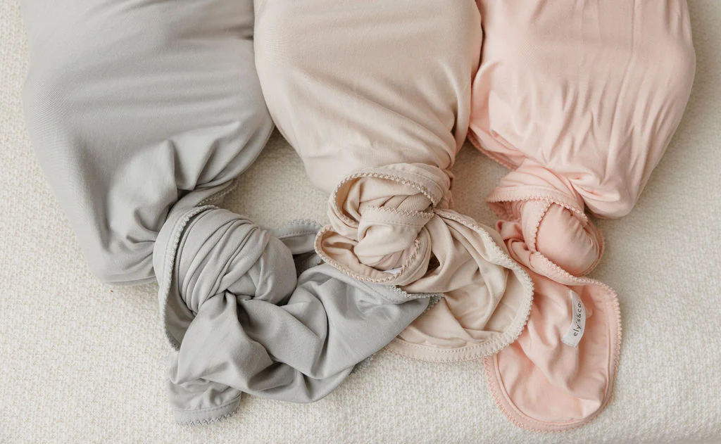 Modal Swaddle & Beanie Set in Gift Box - Image 12