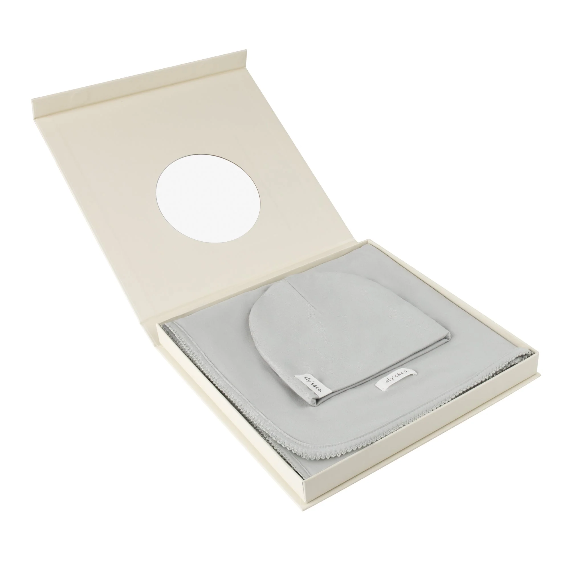 Modal Swaddle & Beanie Set in Gift Box - Image 7