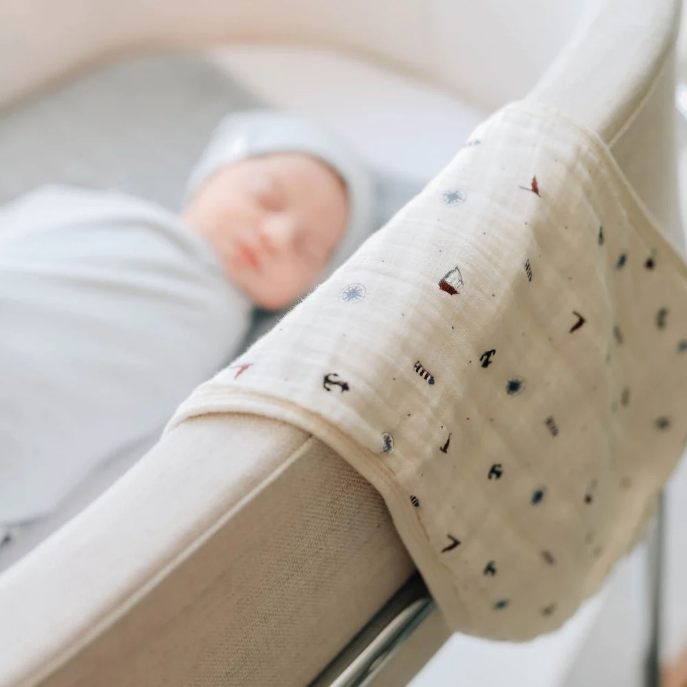 3 Pack Muslin Burp Cloth - Image 2