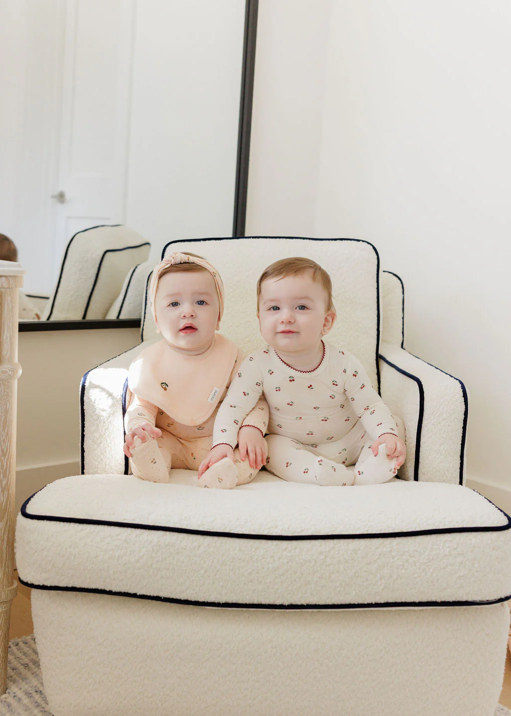 Cherry Print Collection - 2 Pack Bib - Image 4