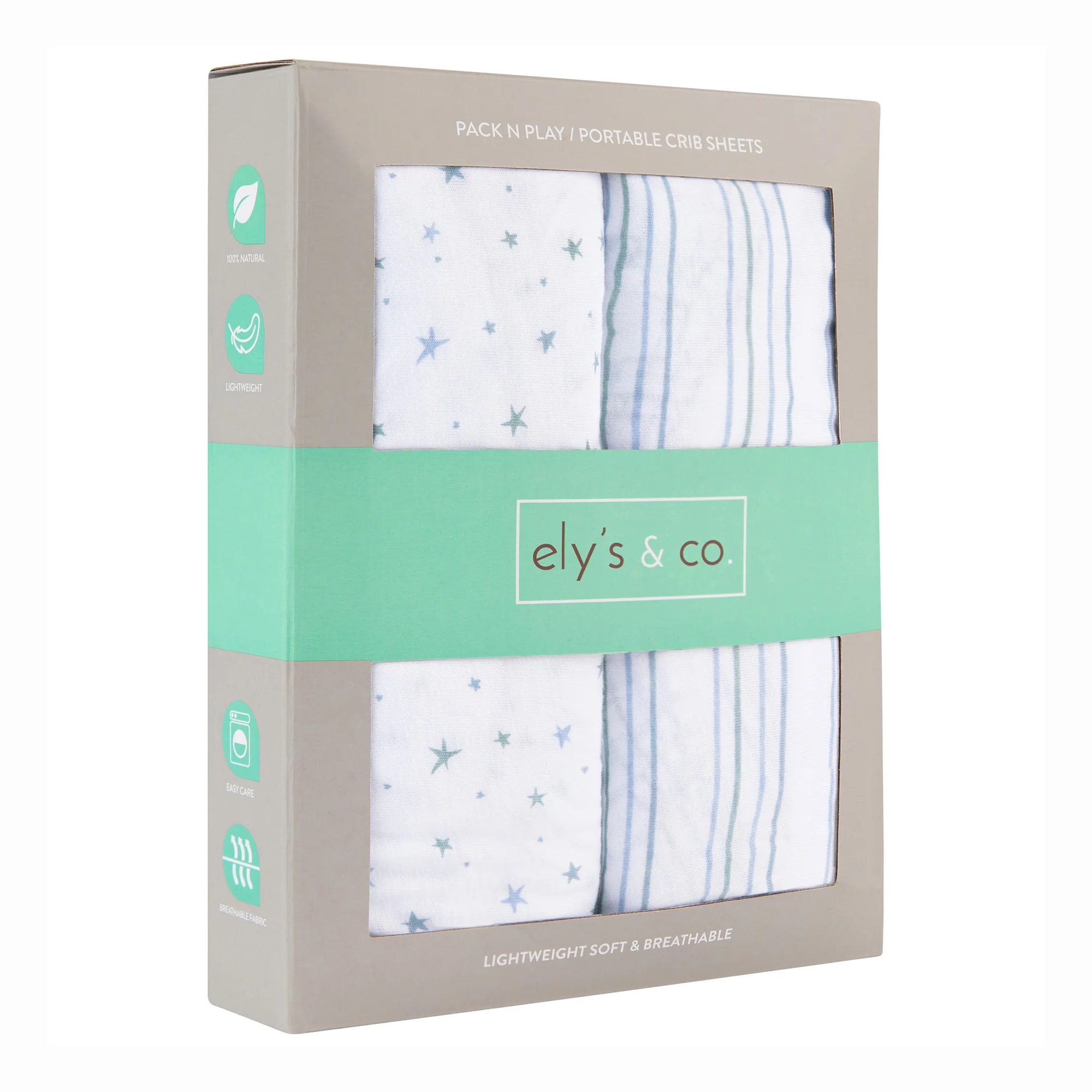 Pack N Play I Portable Crib Sheet Set - Image 4