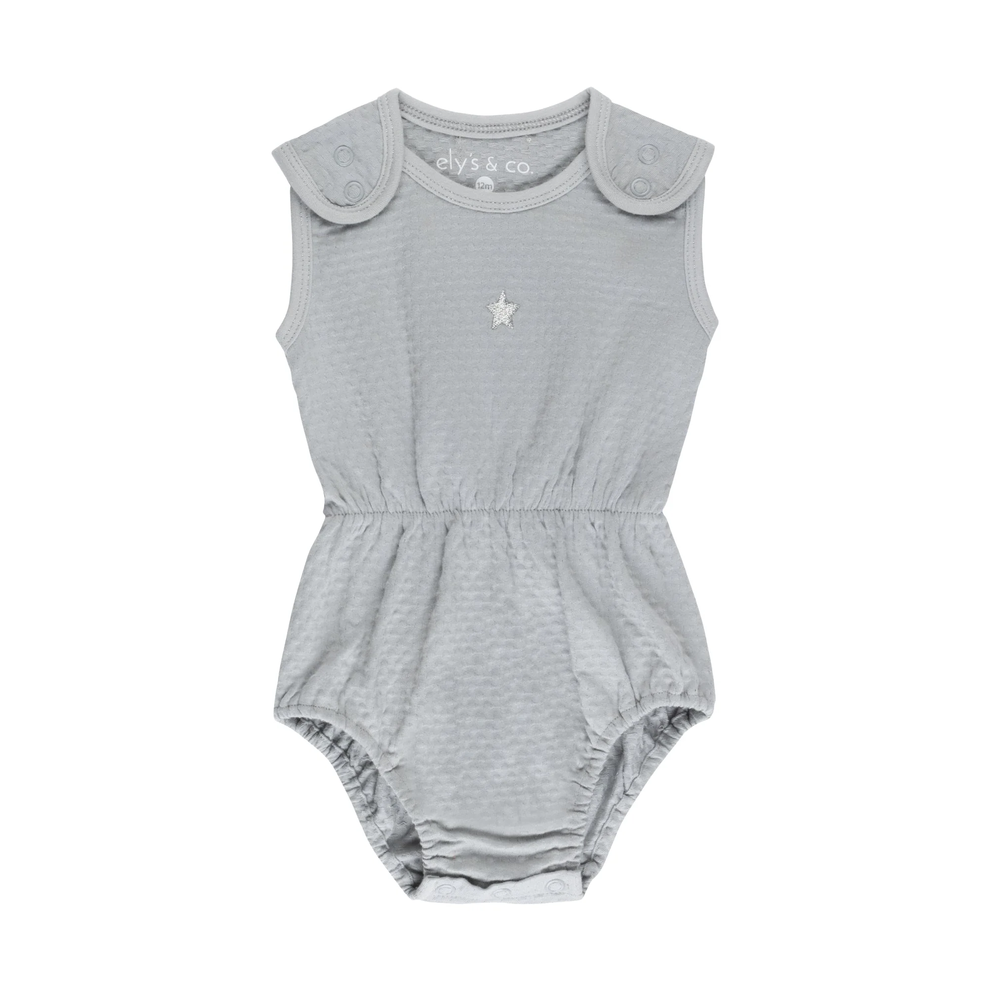 Cotton - Embroidered Star Collection-Romper - Image 3