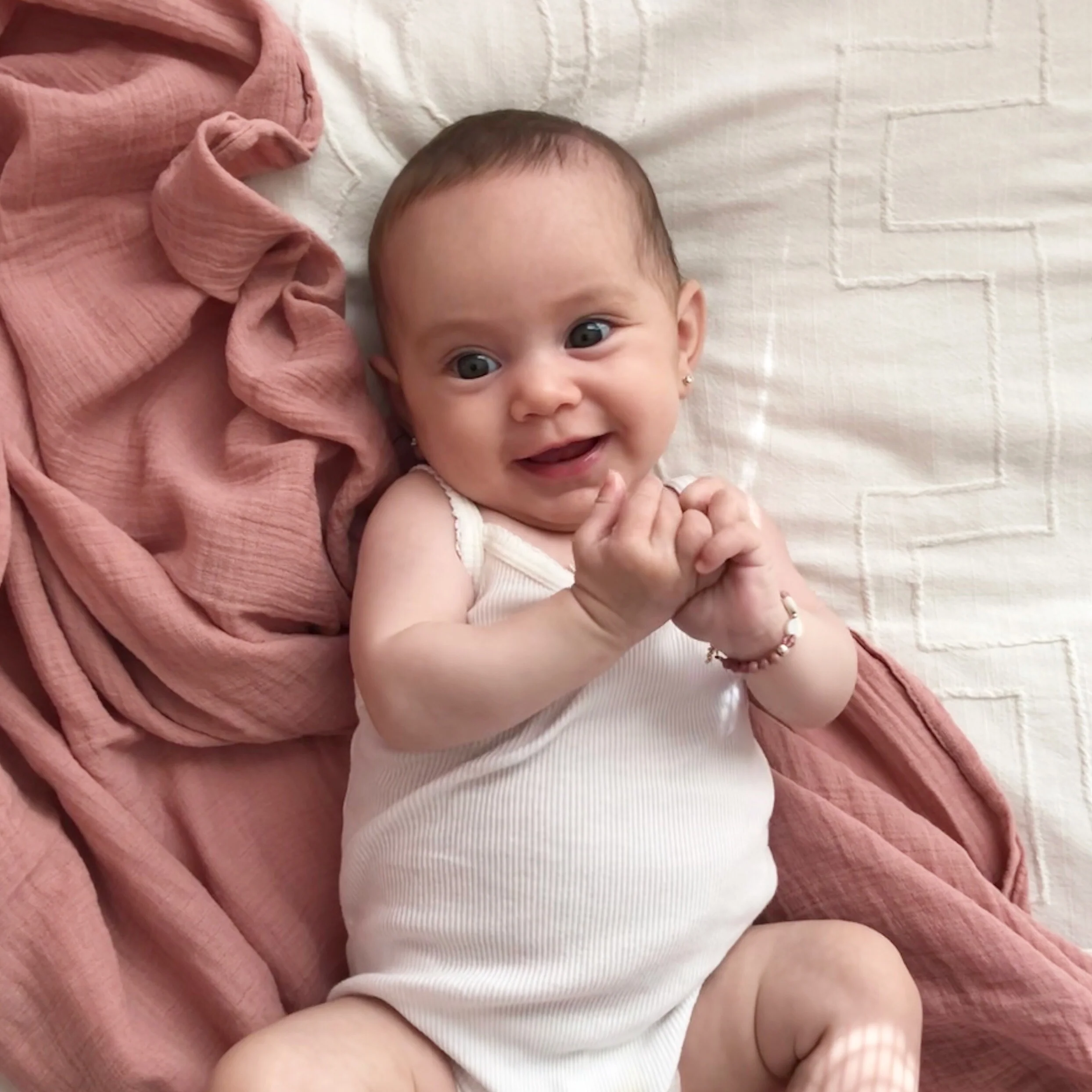 Cotton Muslin Swaddle Blanket - Image 9