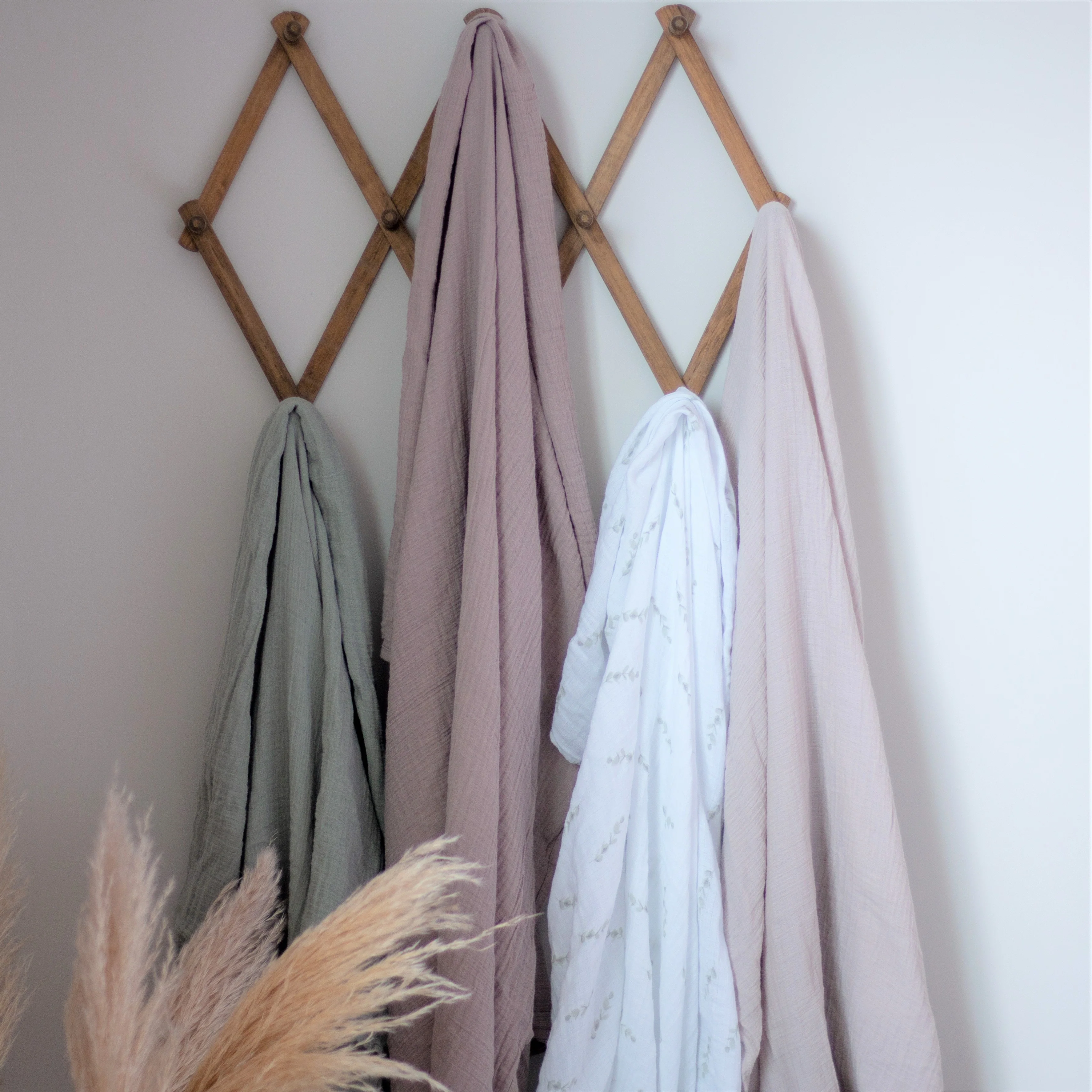 2 Pack Cotton Muslin Swaddle Blanket - Image 8