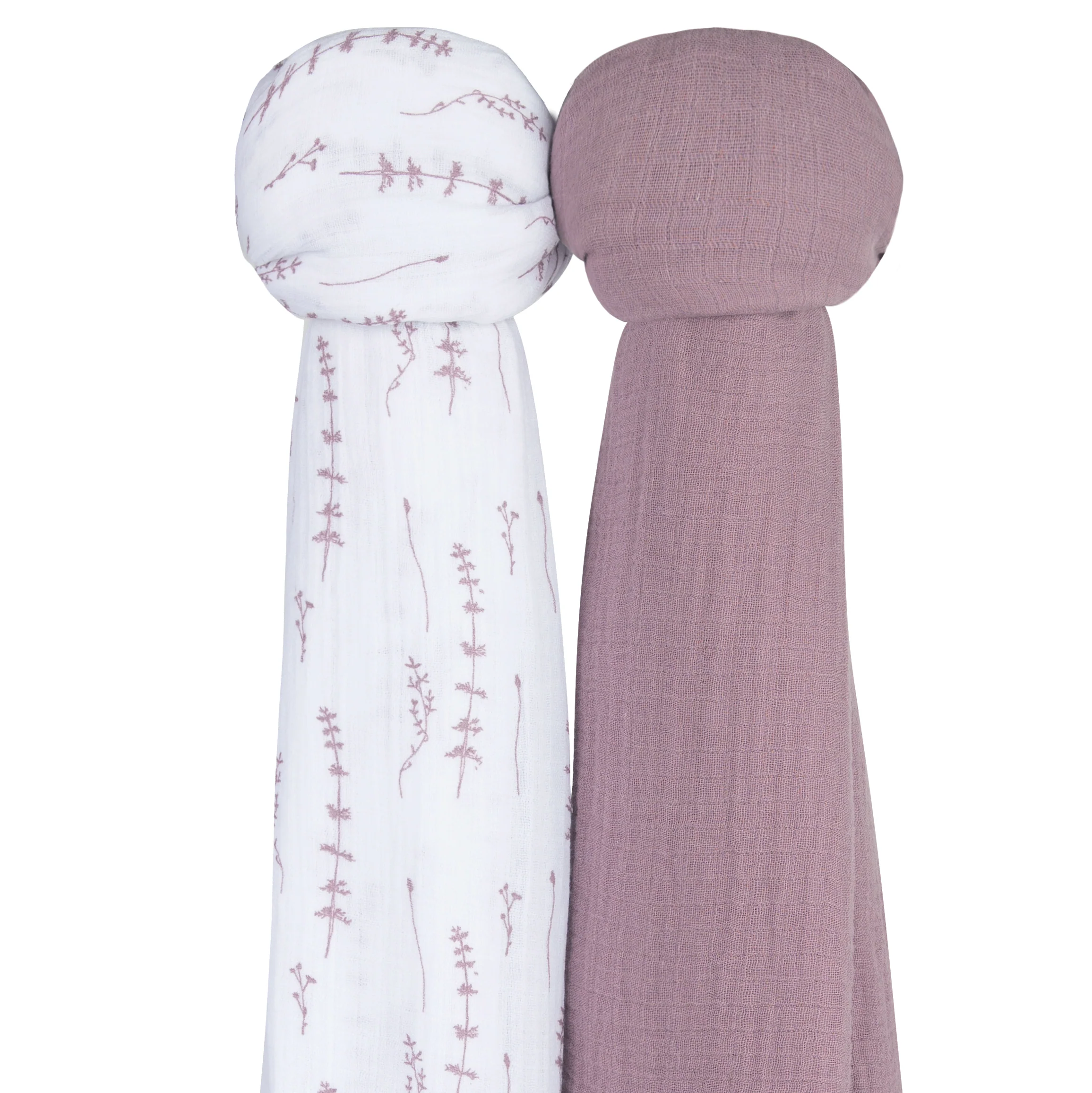 2 Pack Cotton Muslin Swaddle Blanket - Image 5