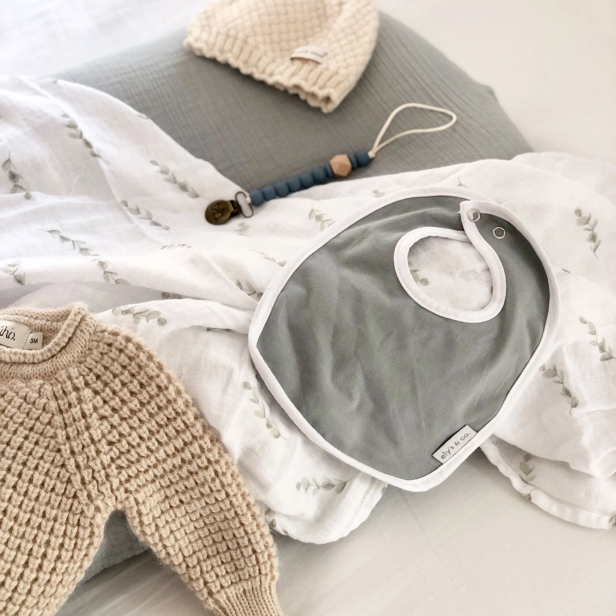 2 Pack Cotton Muslin Swaddle Blanket - Image 7