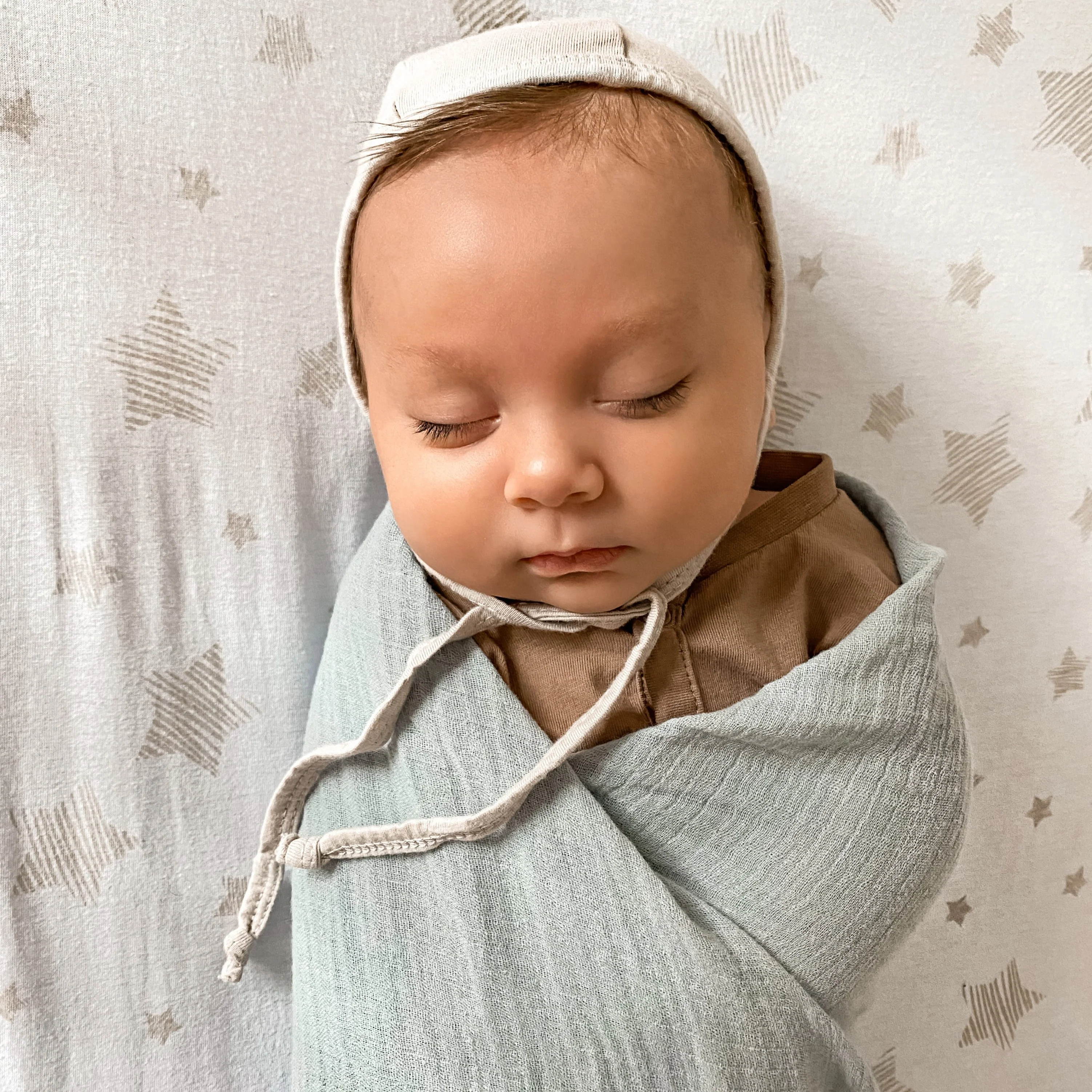 2 Pack Cotton Muslin Swaddle Blanket - Image 8