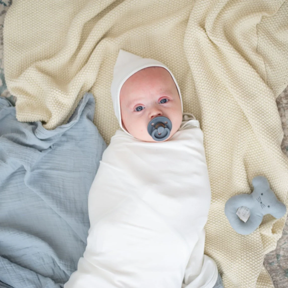 2 Pack Cotton Muslin Swaddle Blanket - Image 9