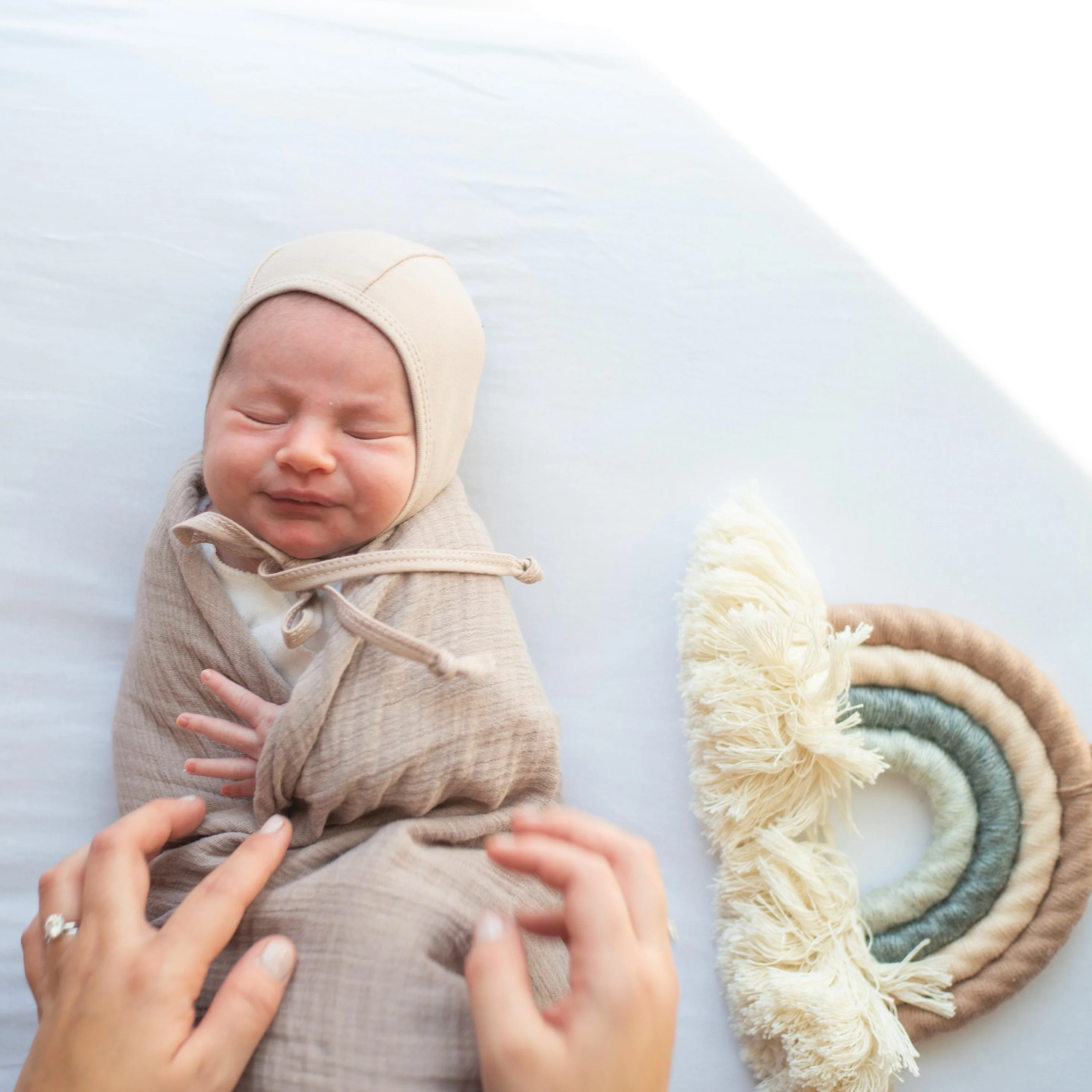 2 Pack Cotton Muslin Swaddle Blanket - Image 9