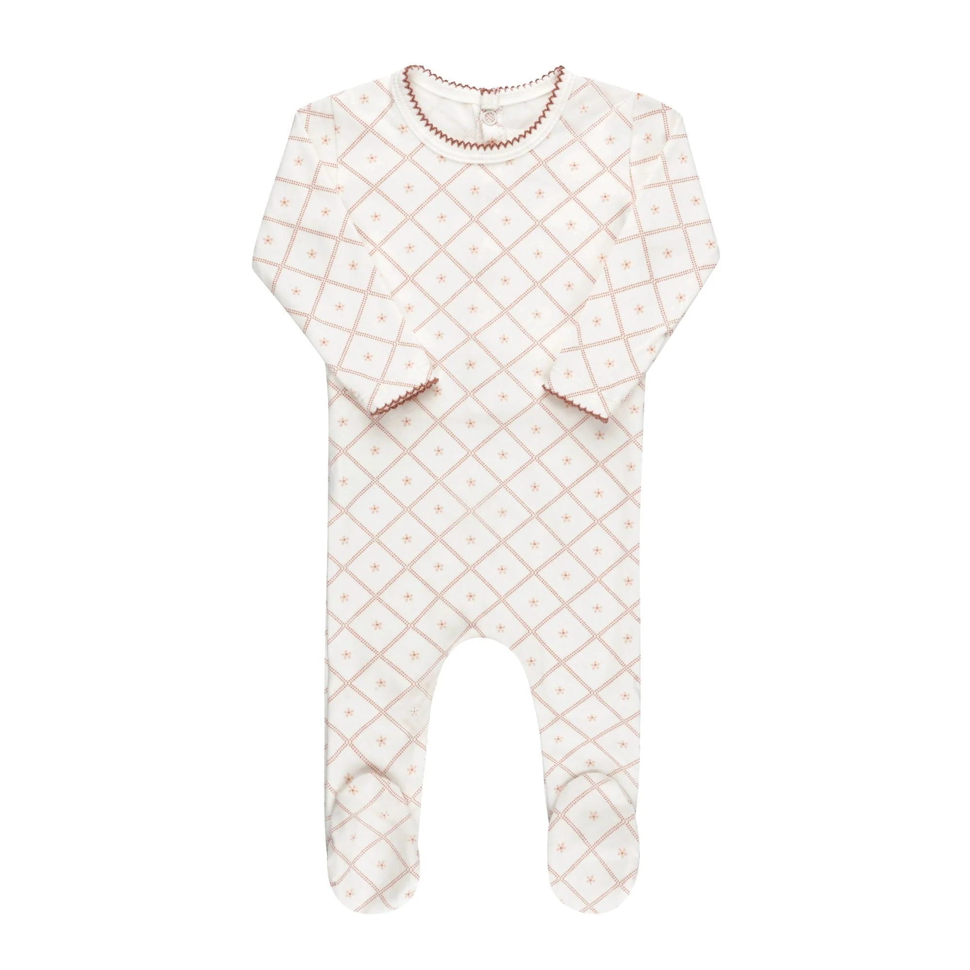 Diamond Print Collection - Footie - Image 3
