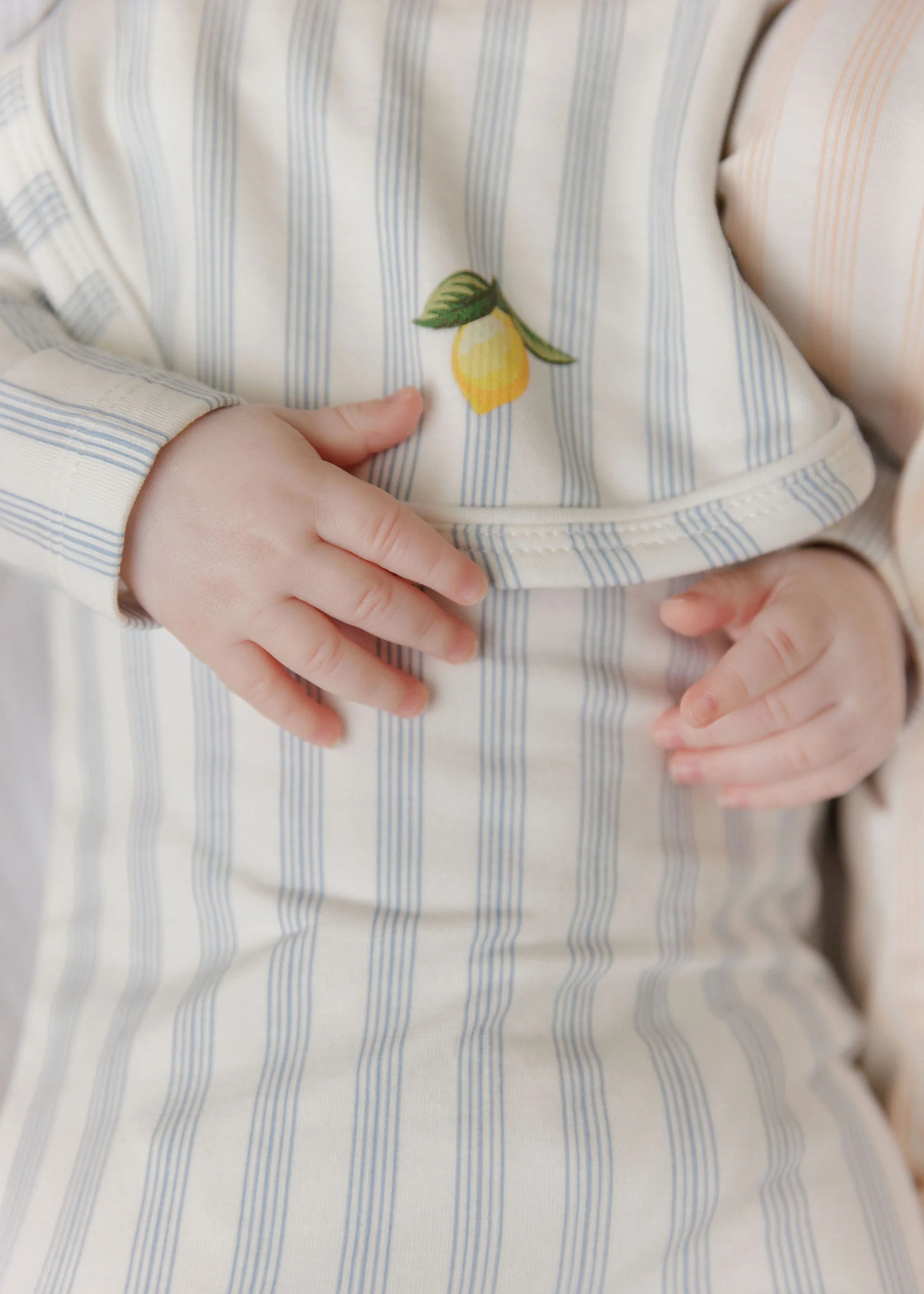 Baby Boy Bib – Lemon - Image 2