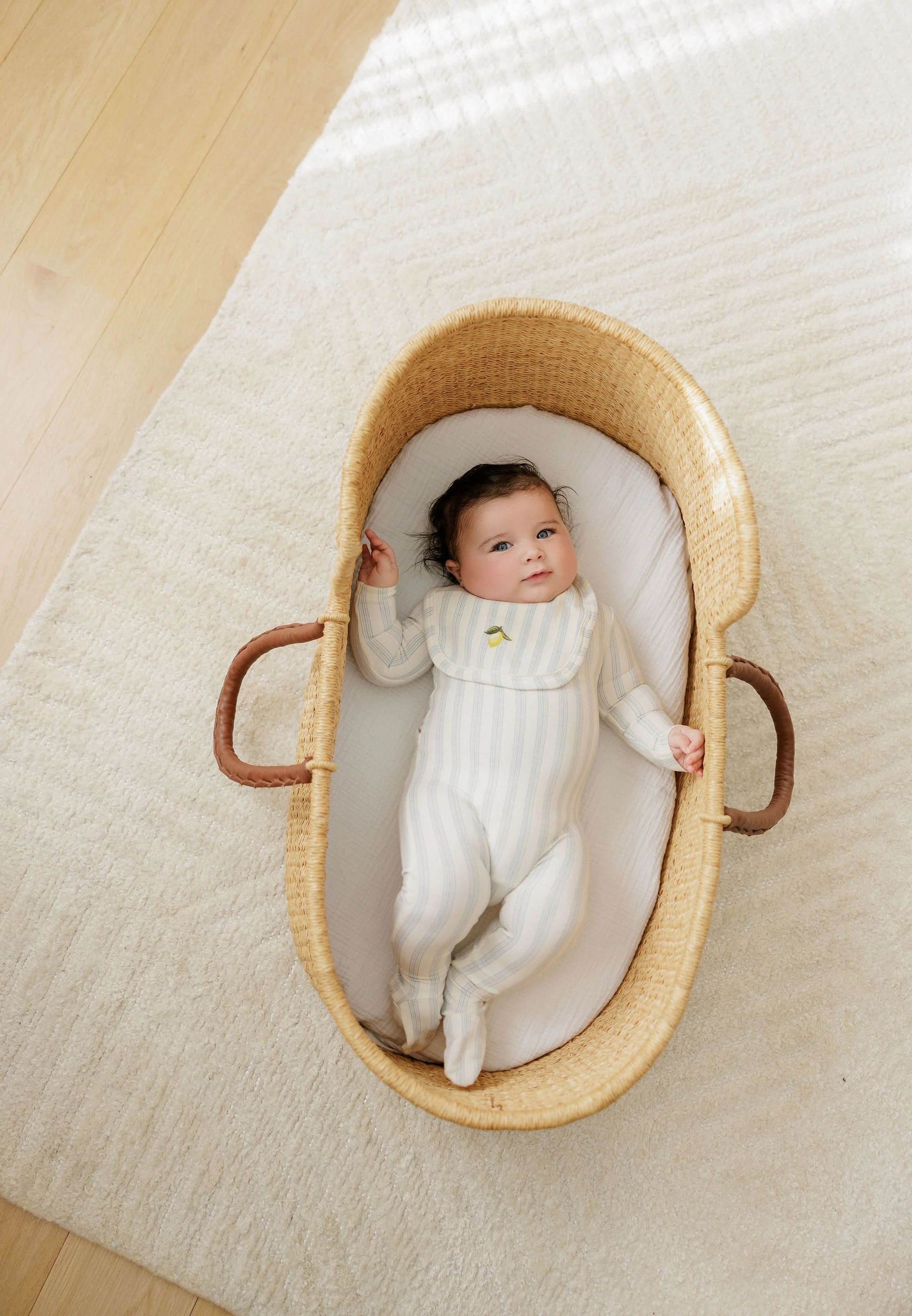Baby Boy Bib – Lemon - Image 4