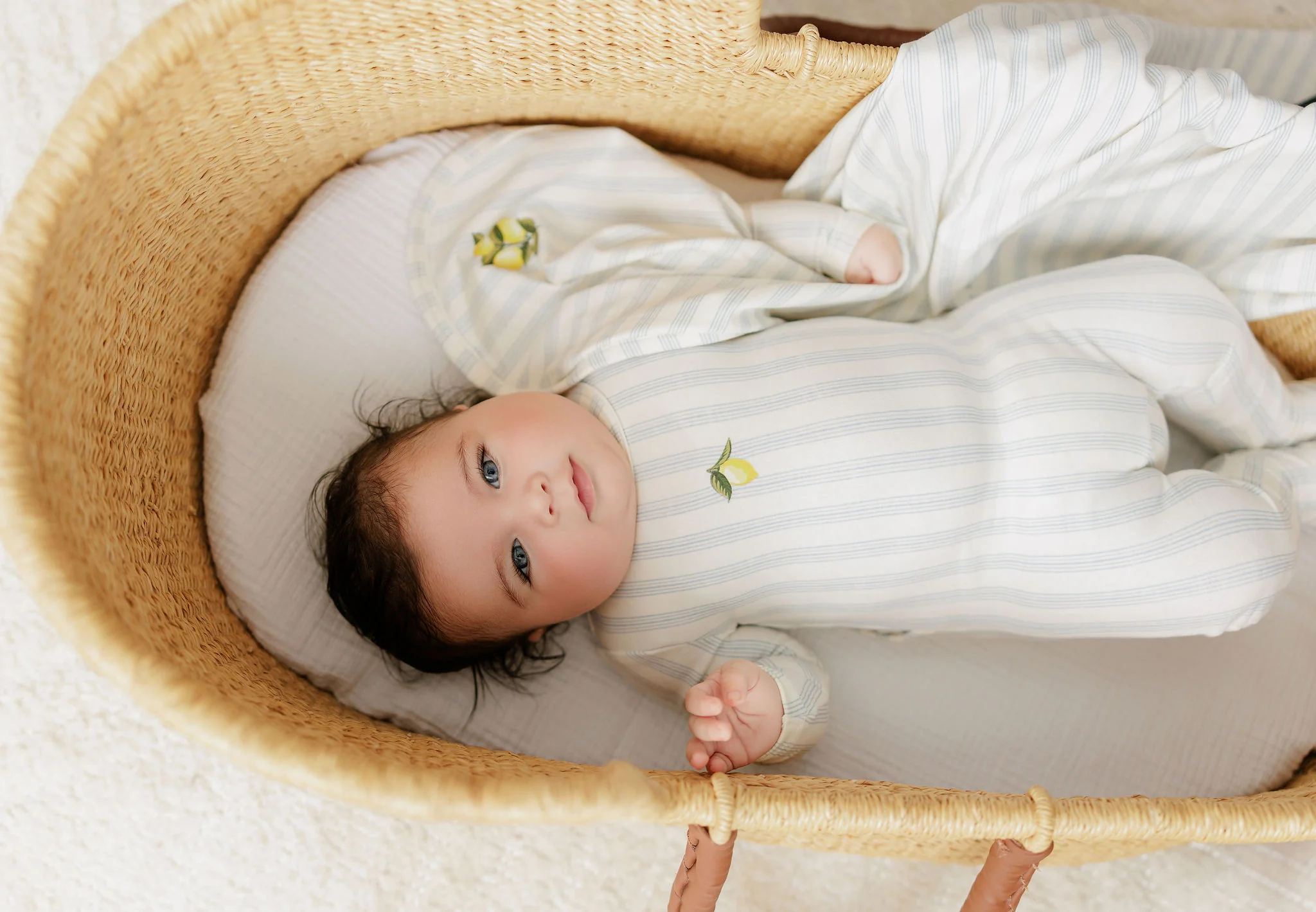 Baby Boy Bib – Lemon - Image 5