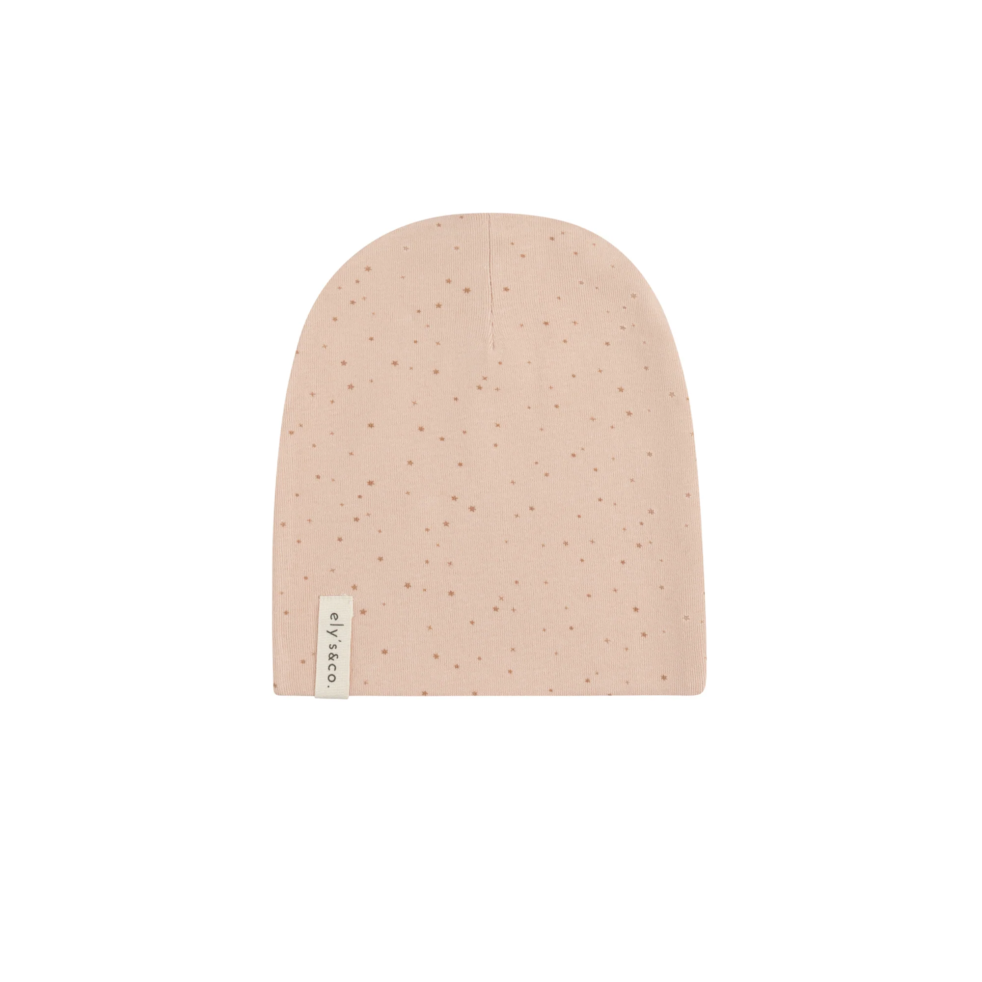Baby Girl Footie and Beanie – Pink – Speckled Bunny - Image 3