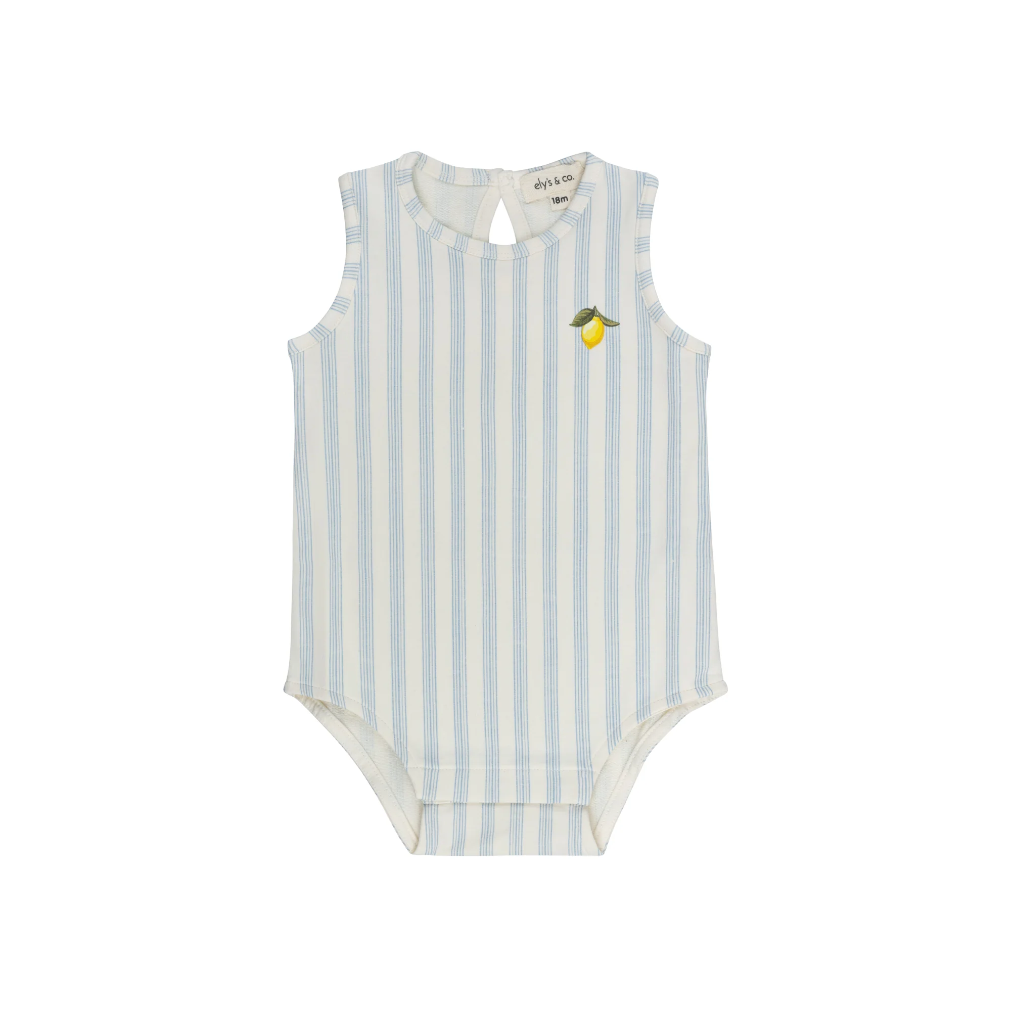 Boys Romper – Lemon