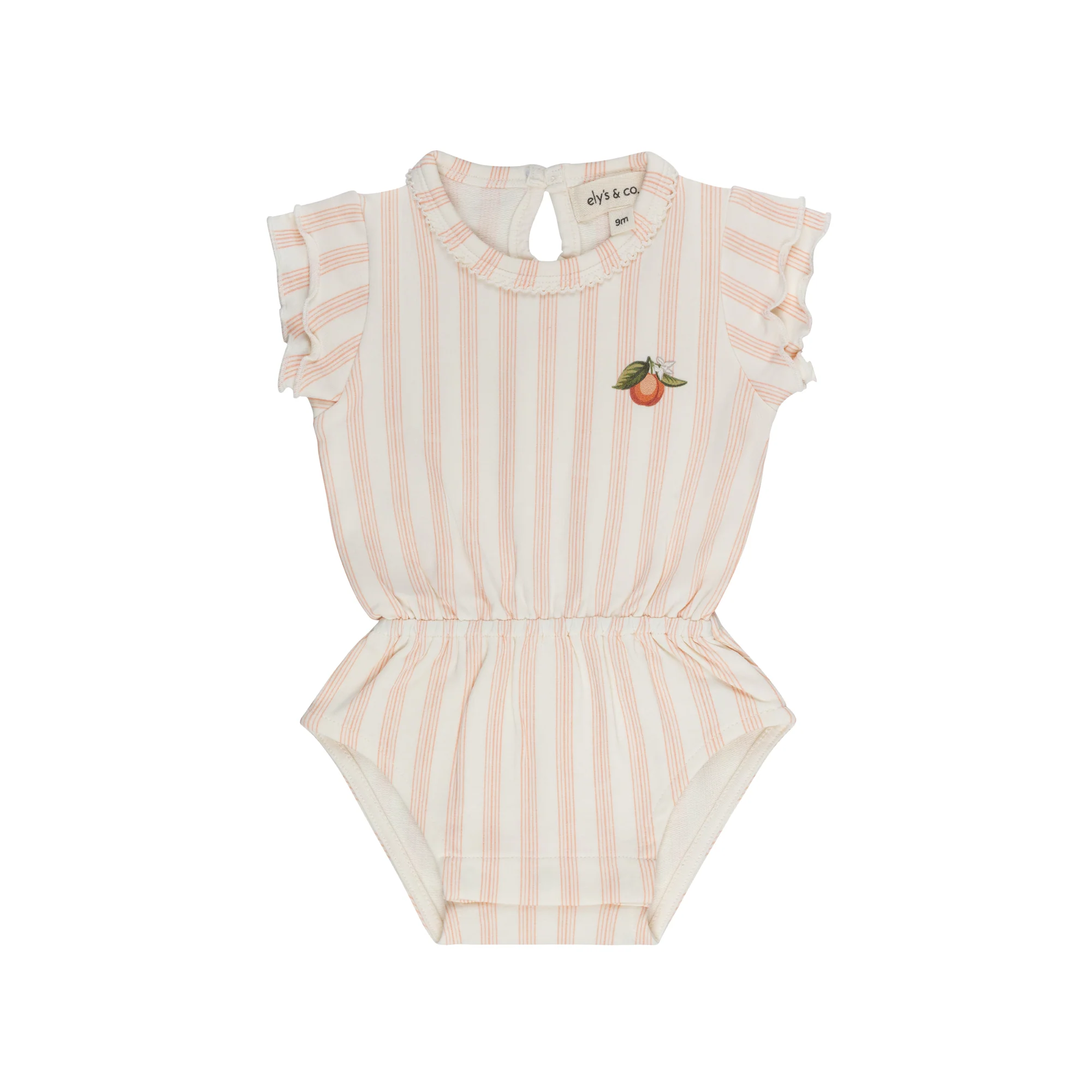 Girls Romper – Peach