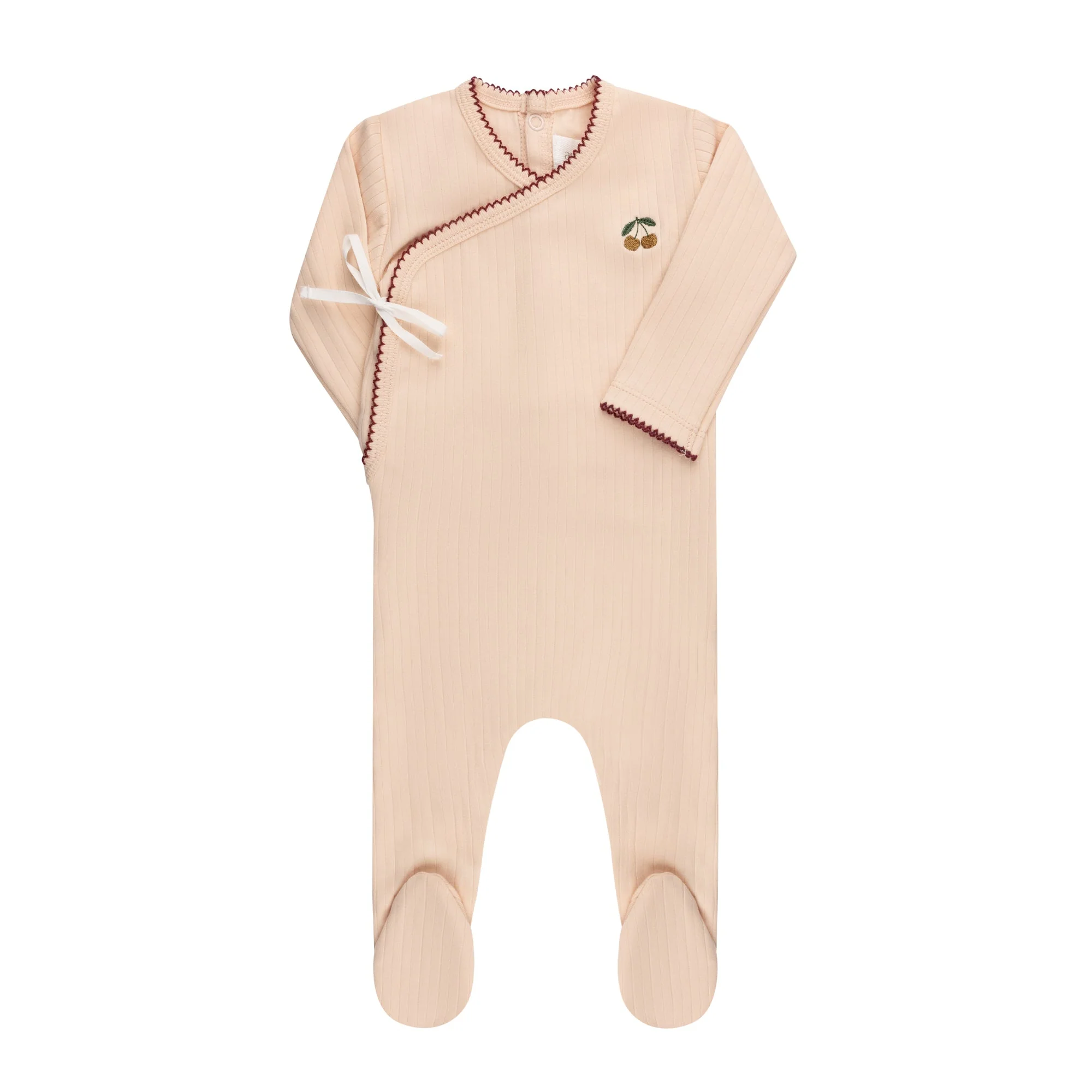Embroidered Cherry Collection - Footie - Image 6