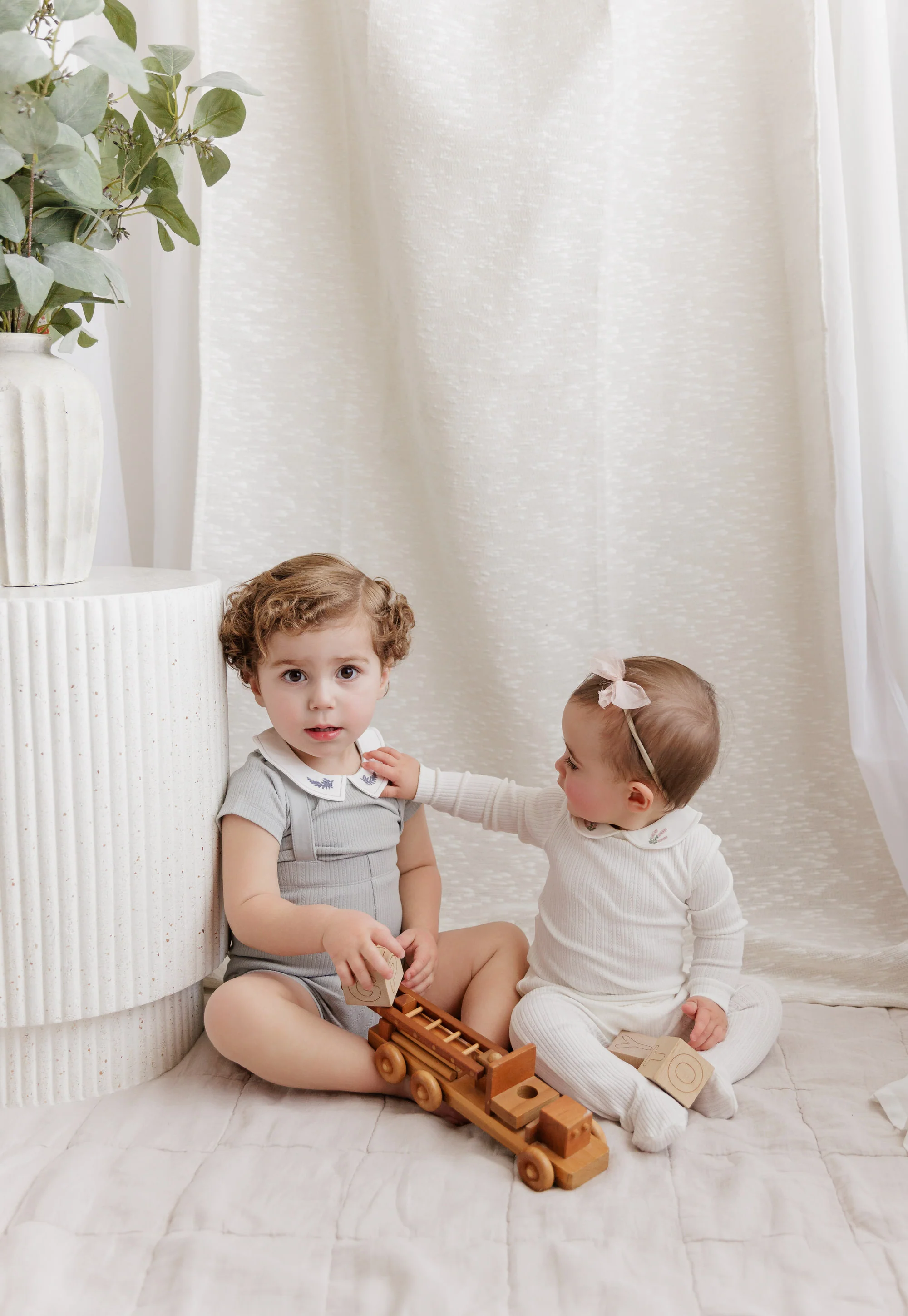 Organic Cotton Embroidered Collar Collection - Bib - Image 9