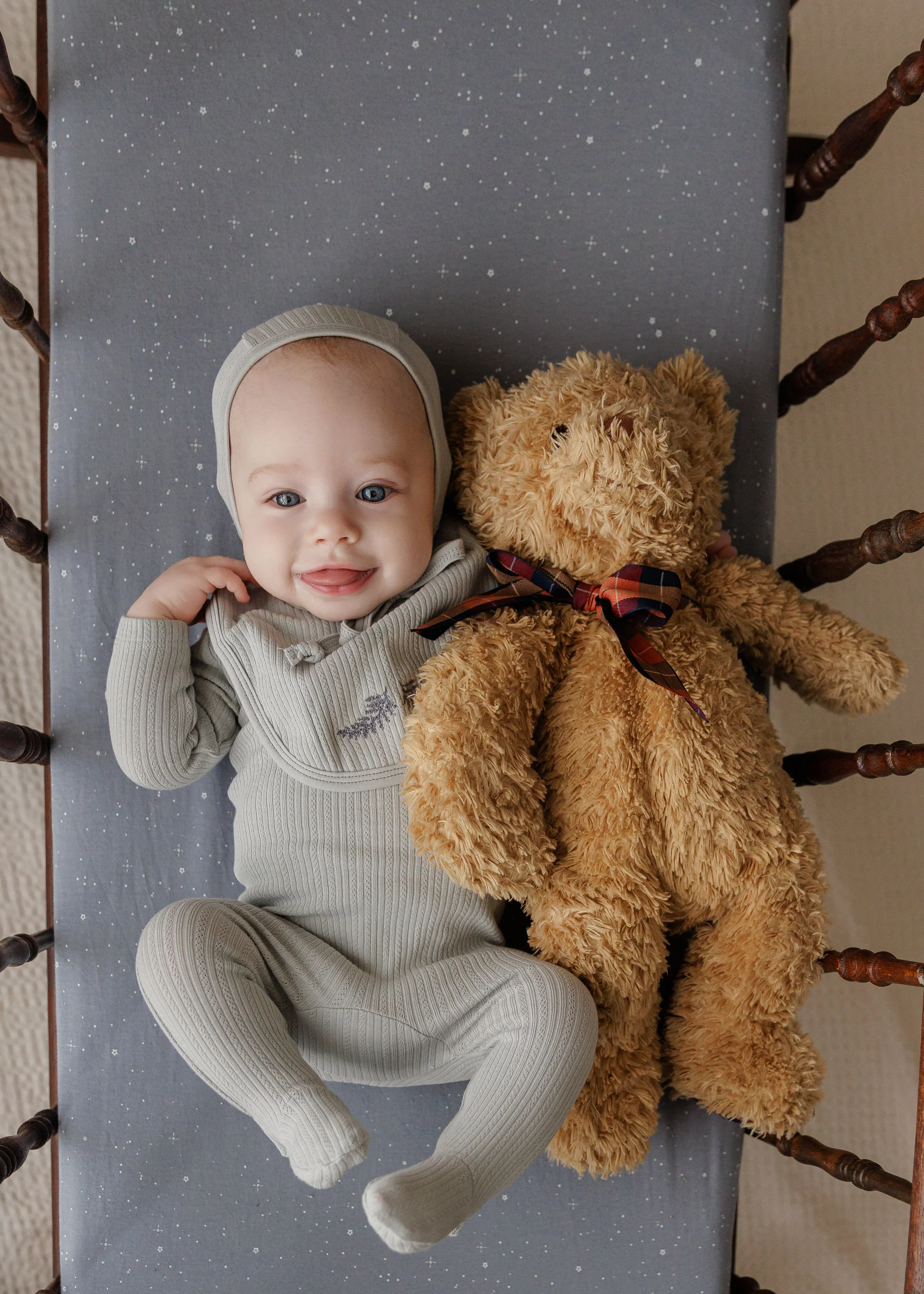 Organic Cotton Embroidered Collar Collection - Paci Clip - Image 2