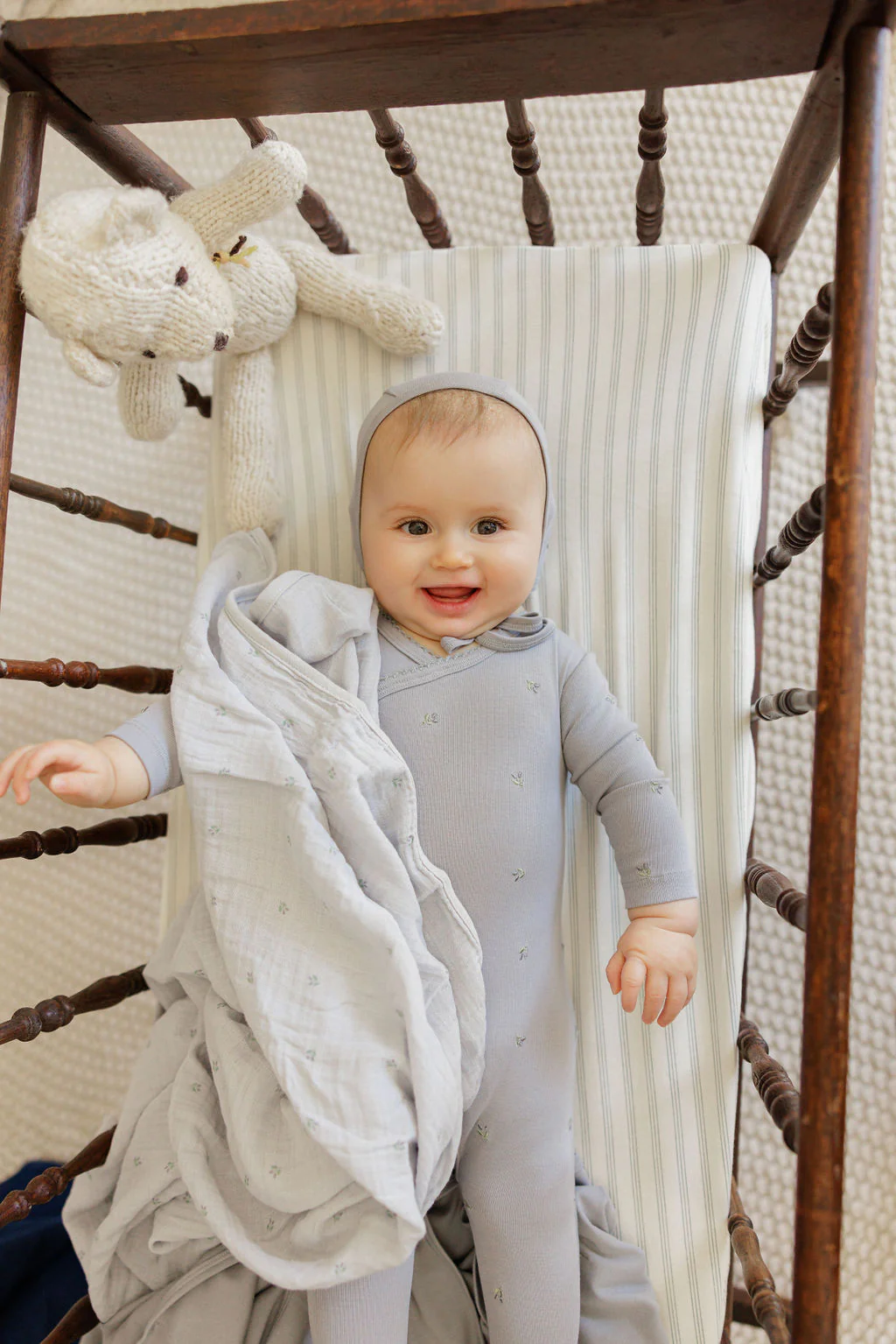 Embroidered Collection - Muslin Swaddle - Image 6