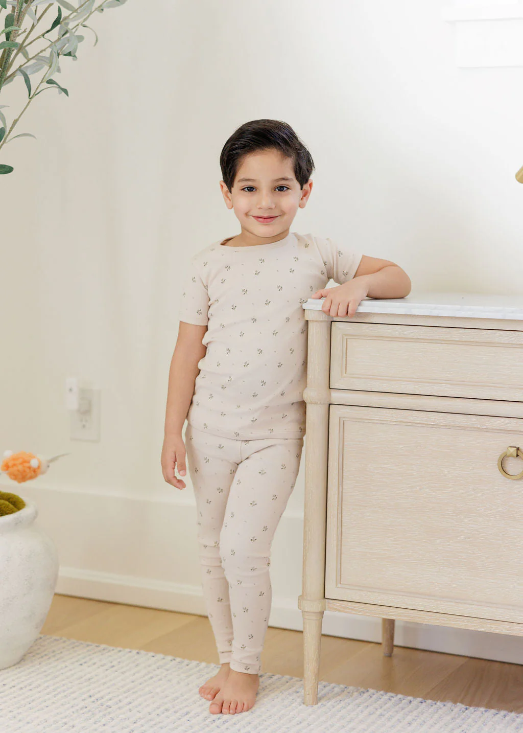 Breathable Lounge Set - Floral Print Collection - Image 11
