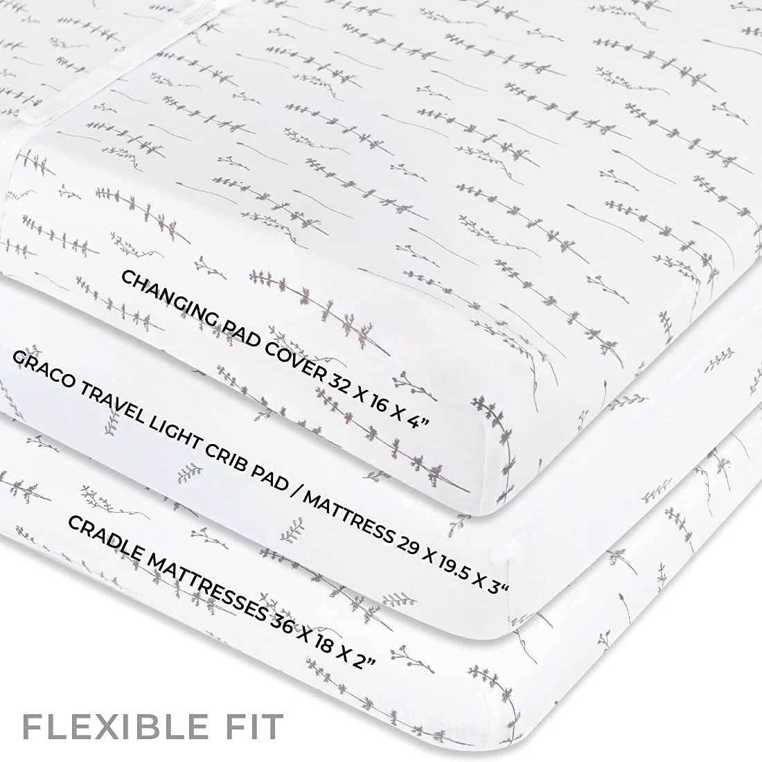 Changing Pad Cover | Cradle Sheet Set - Image 6