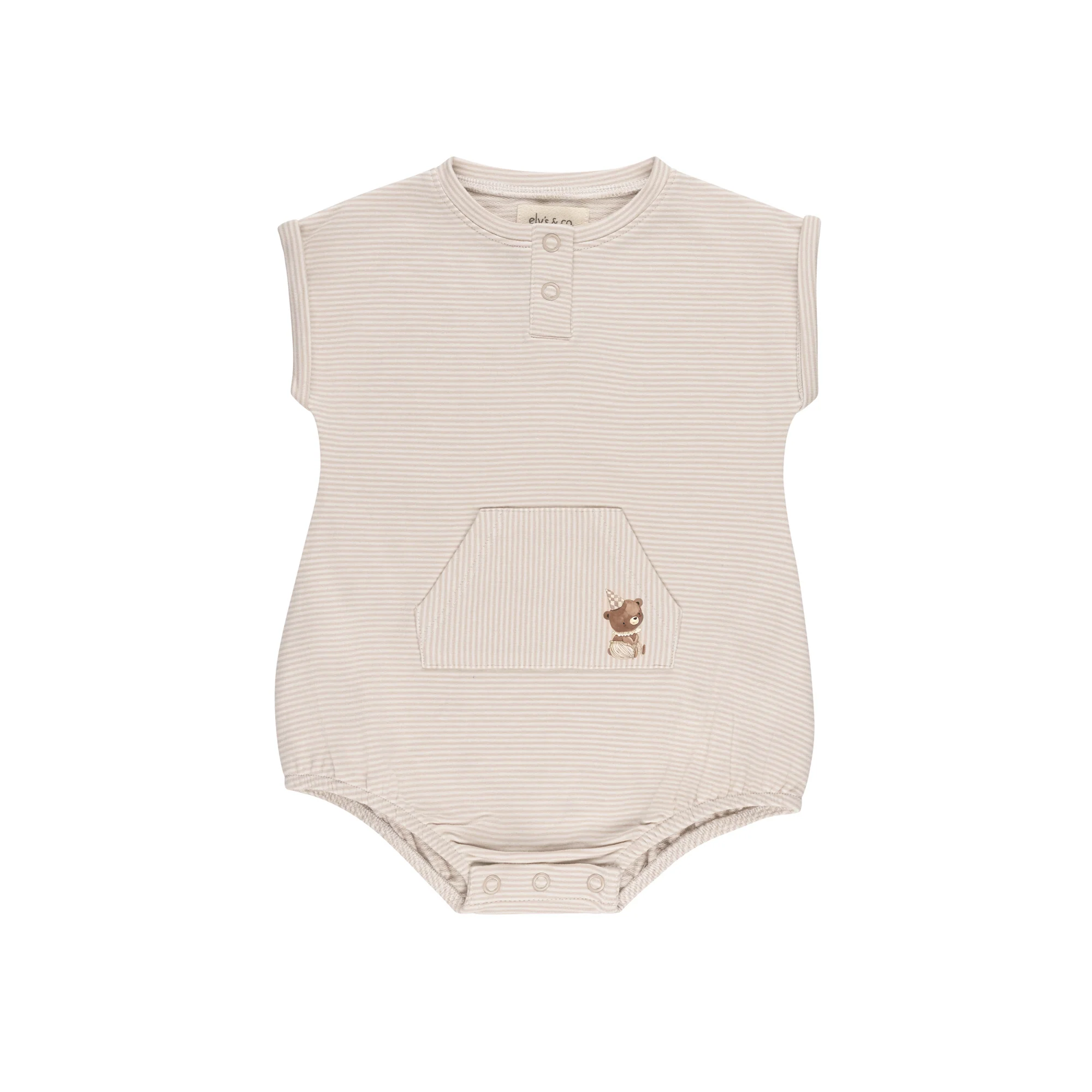Organic French Terry - Bear Collection - Romper - Image 3
