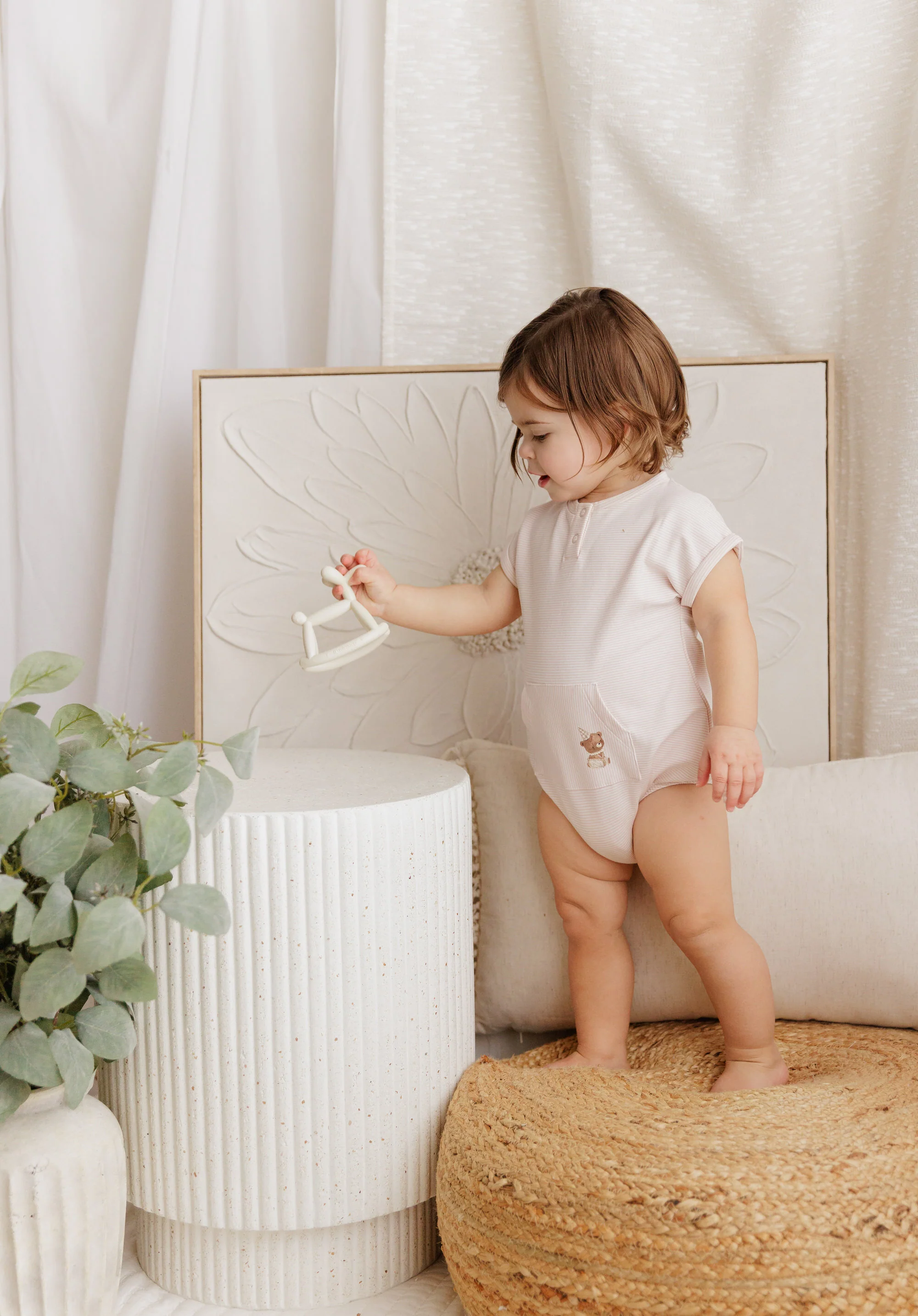 Organic French Terry - Bear Collection - Romper - Image 4